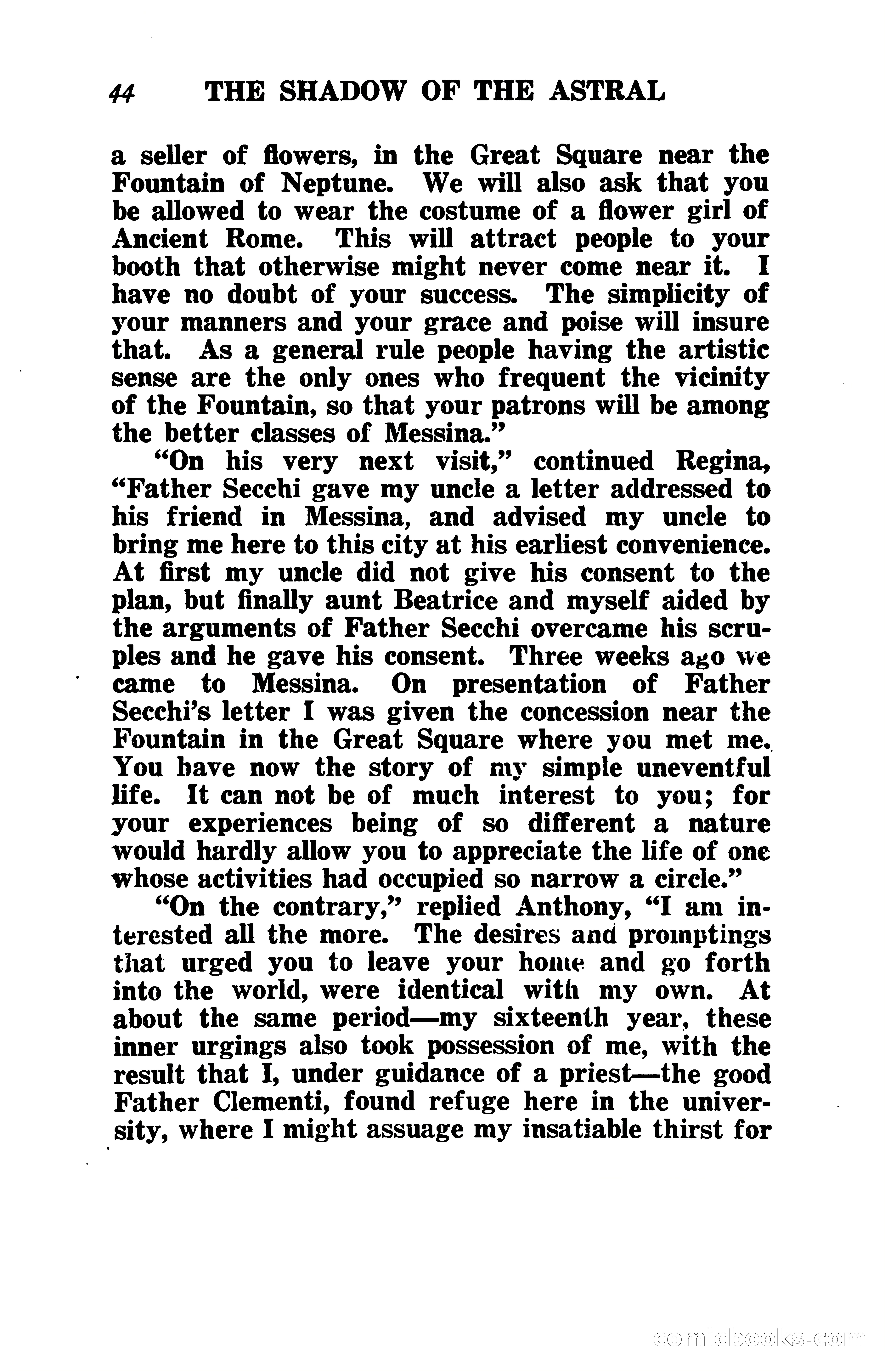The Shadow of the Astral: A Mystic Narrative — page 51 of 345