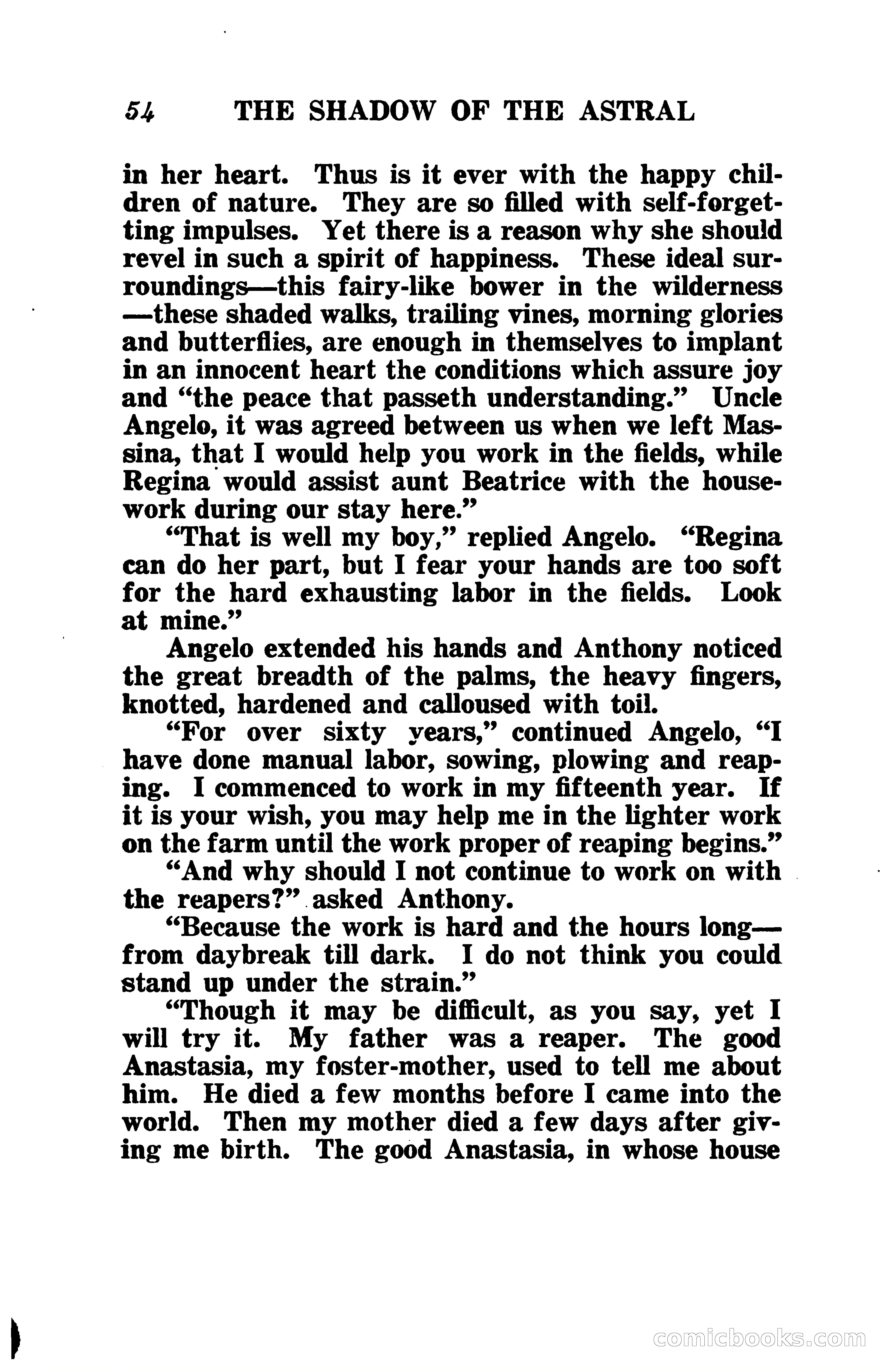 The Shadow of the Astral: A Mystic Narrative — page 61 of 345