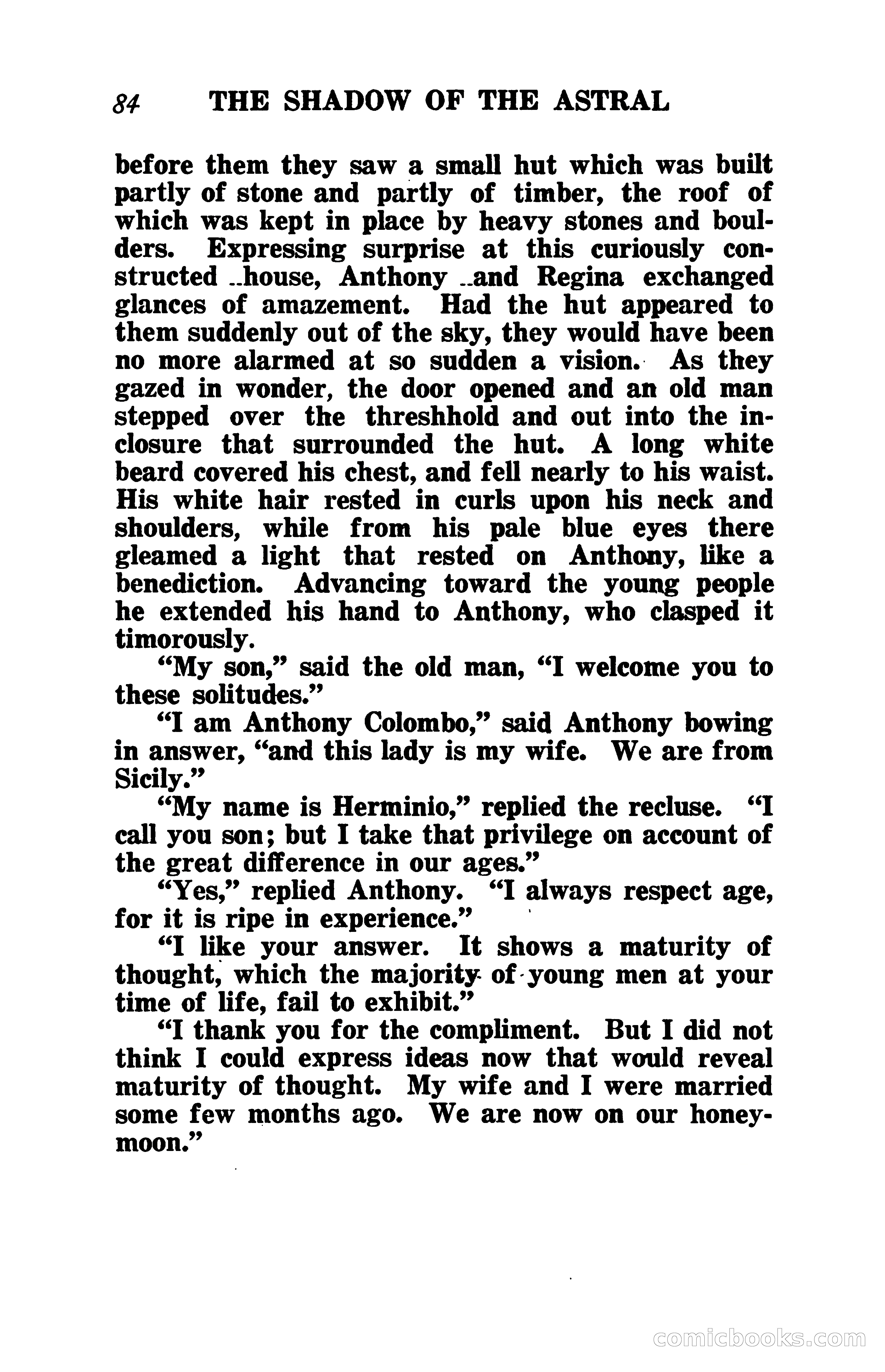 The Shadow of the Astral: A Mystic Narrative — page 91 of 345