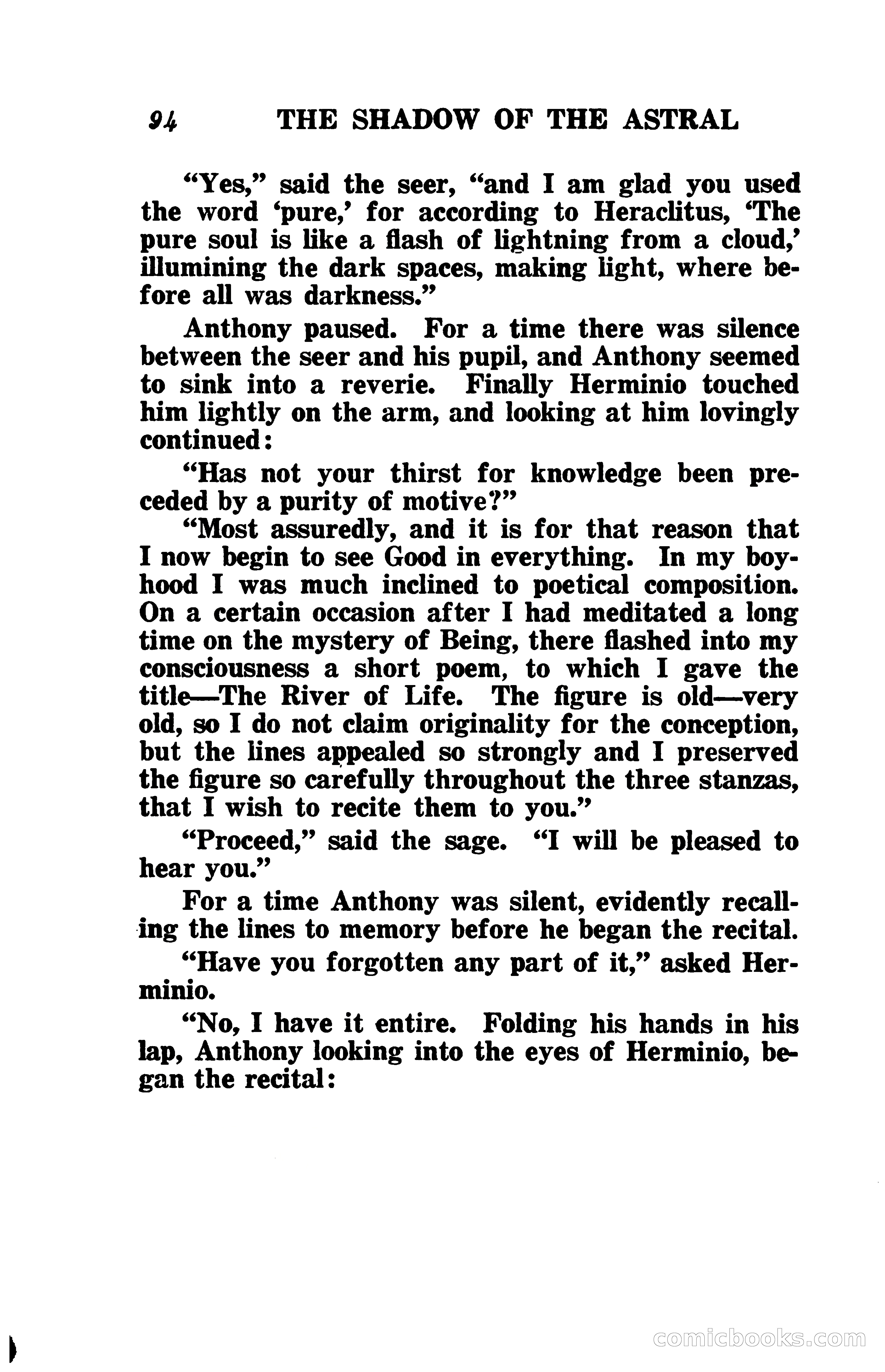 The Shadow of the Astral: A Mystic Narrative — page 101 of 345