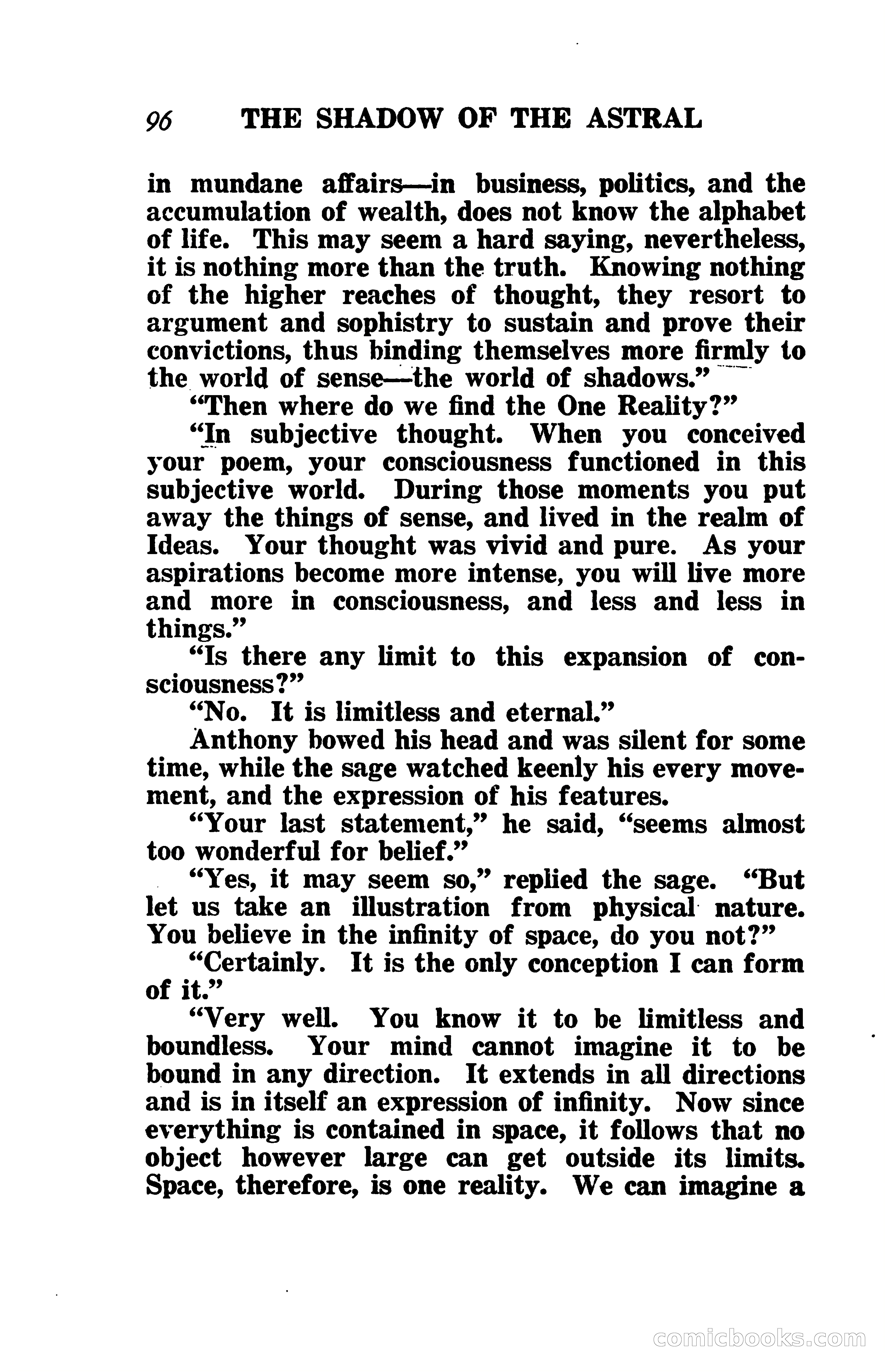 The Shadow of the Astral: A Mystic Narrative — page 103 of 345