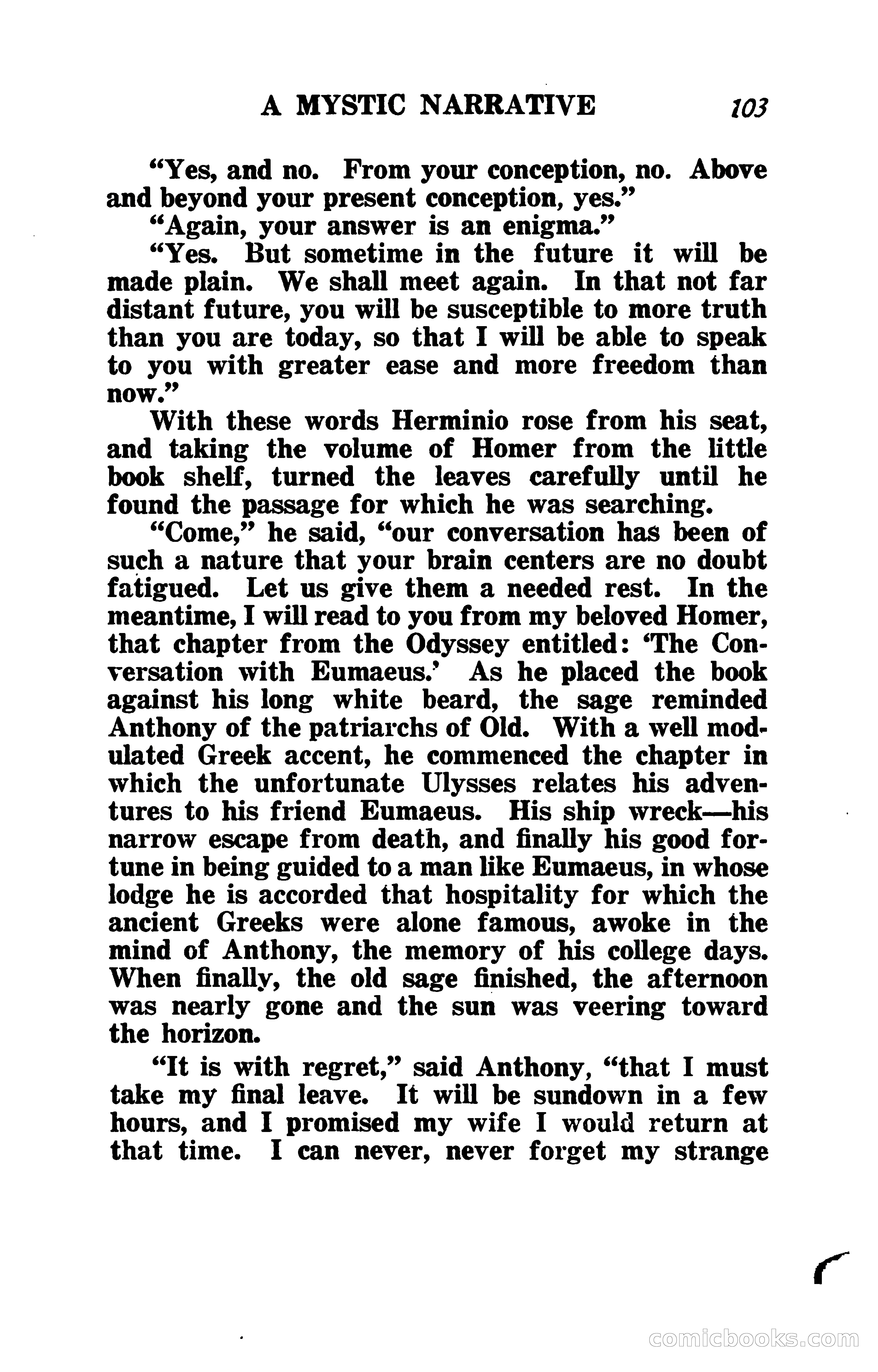 The Shadow of the Astral: A Mystic Narrative — page 110 of 345