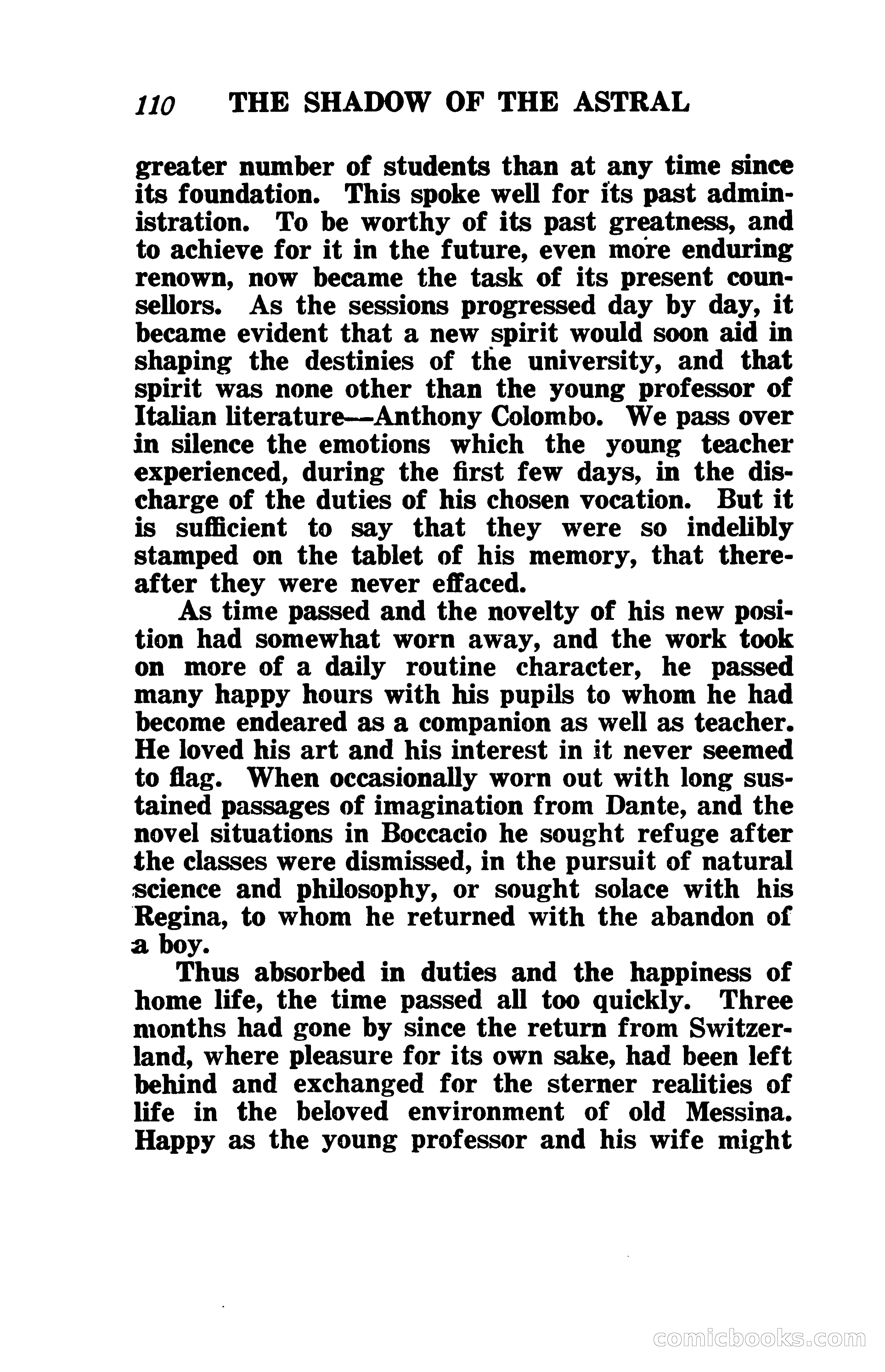 The Shadow of the Astral: A Mystic Narrative — page 117 of 345