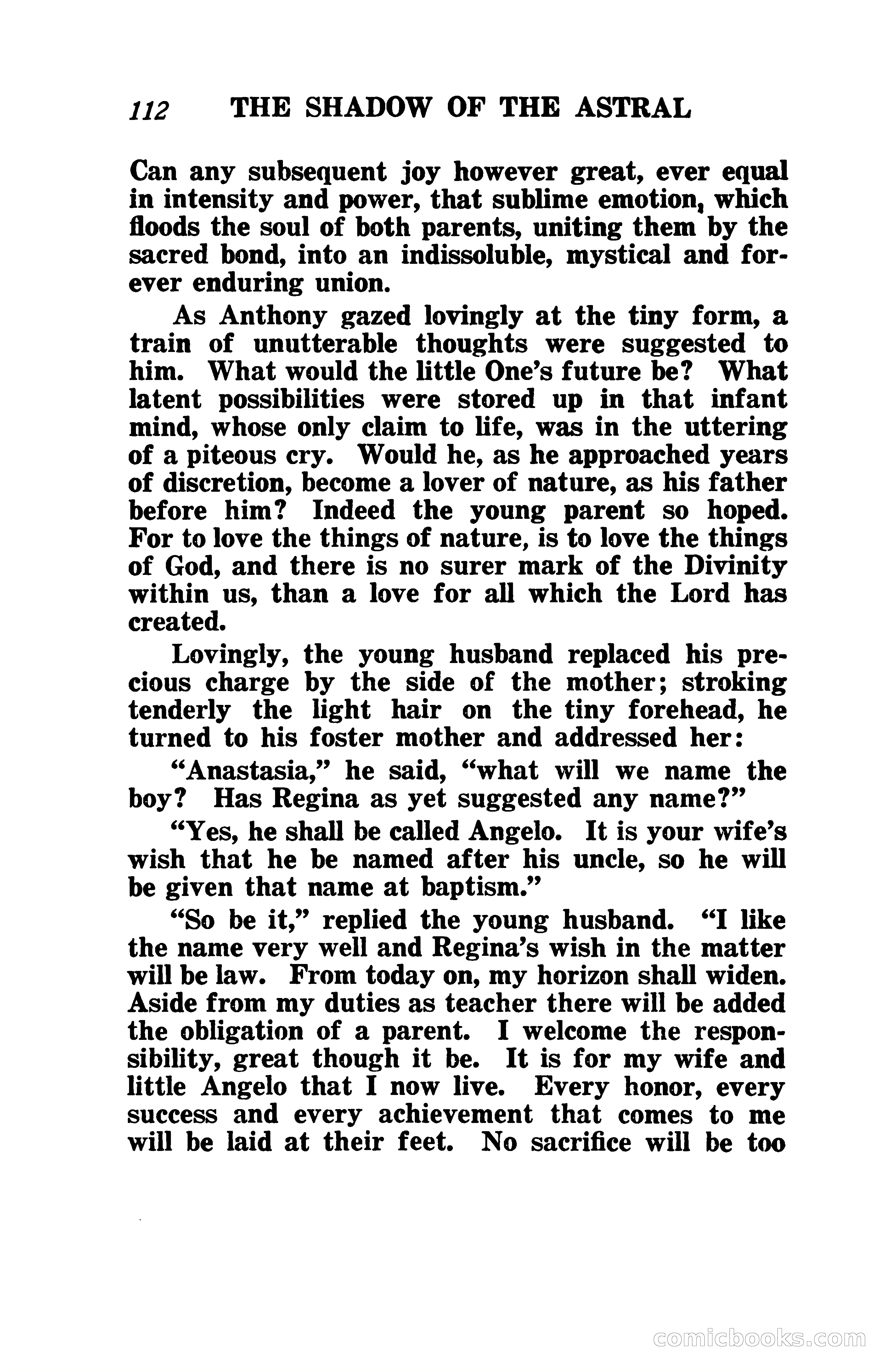 The Shadow of the Astral: A Mystic Narrative — page 119 of 345