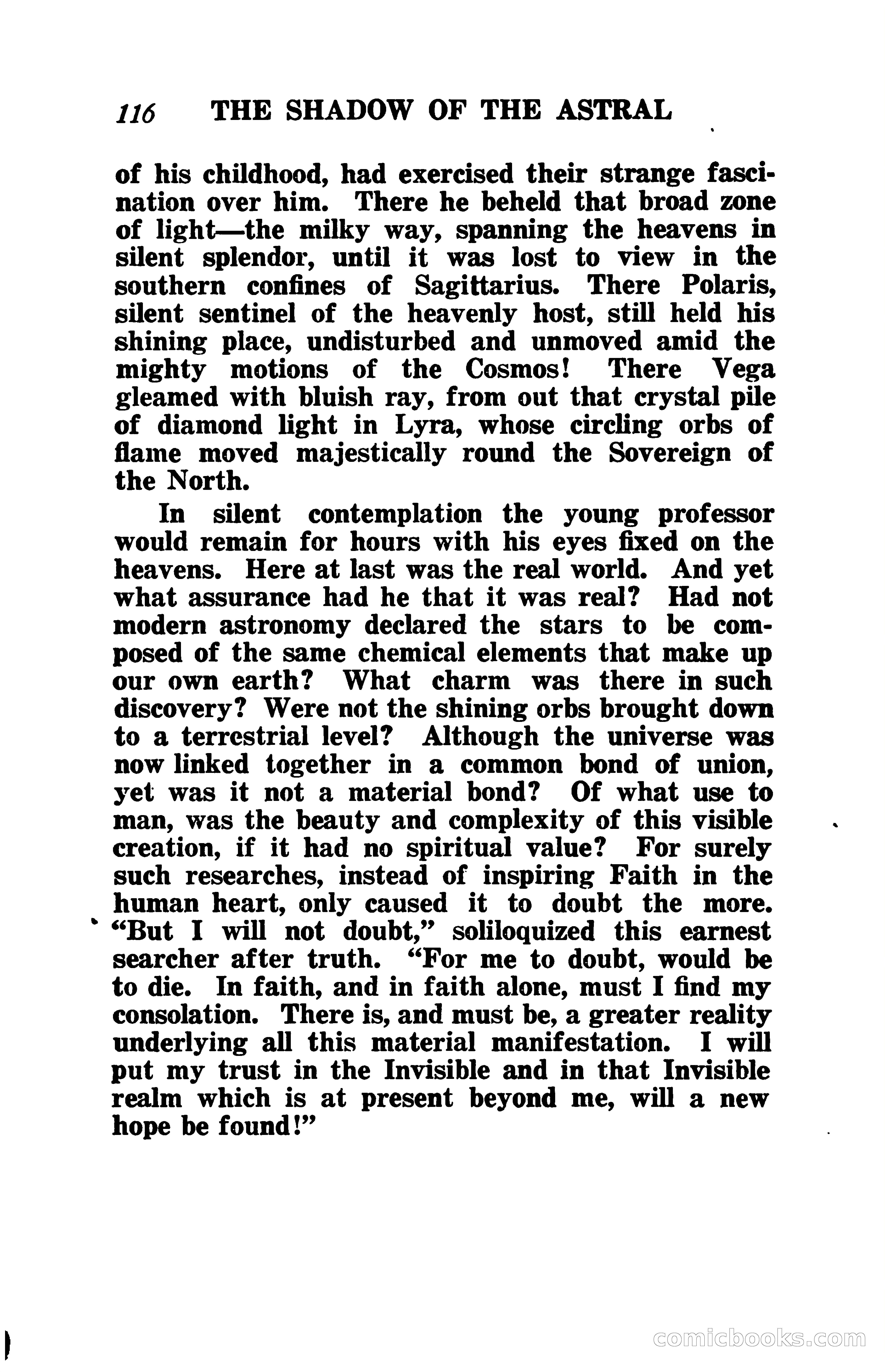 The Shadow of the Astral: A Mystic Narrative — page 123 of 345
