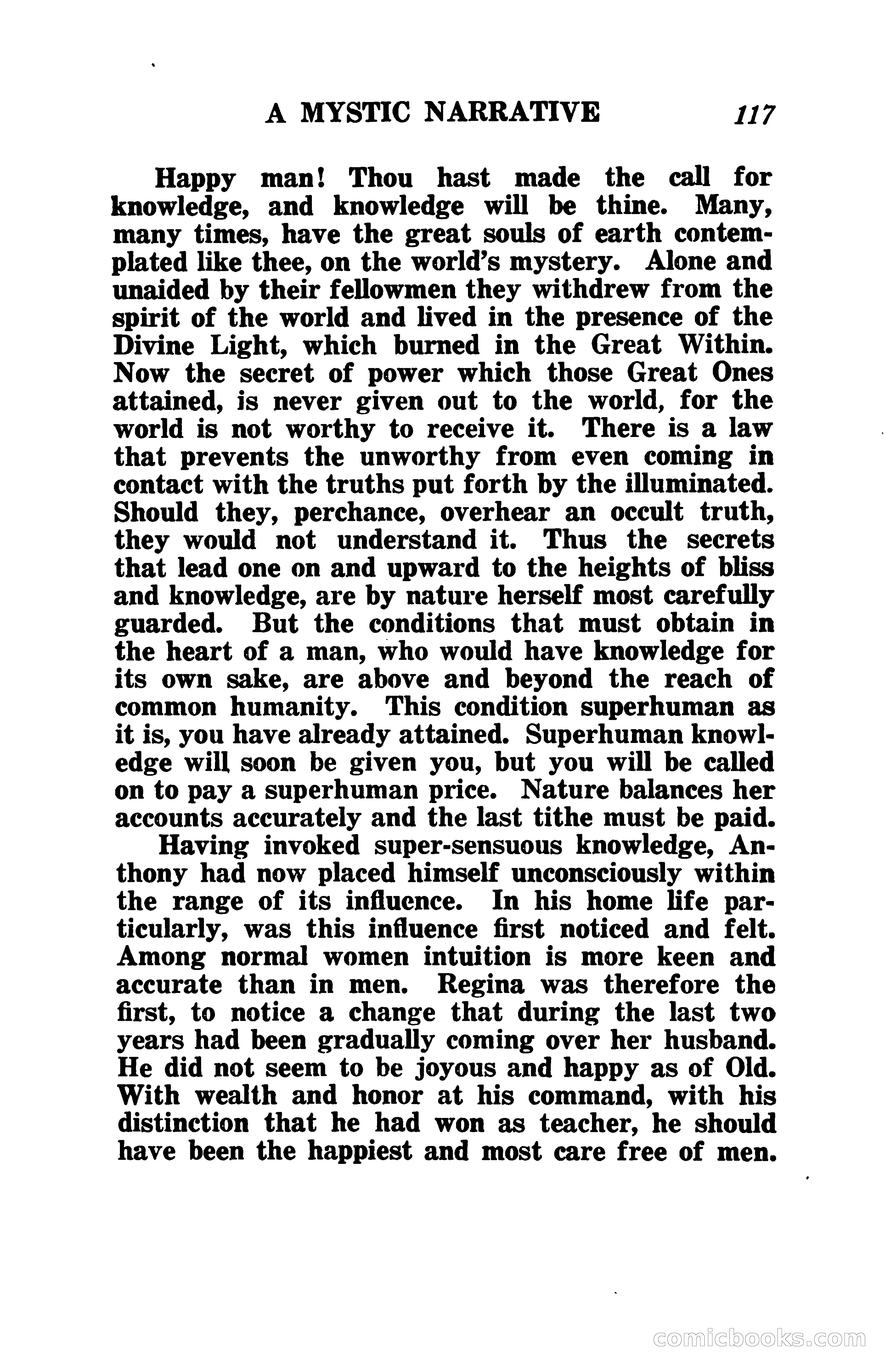 The Shadow of the Astral: A Mystic Narrative — page 124 of 345