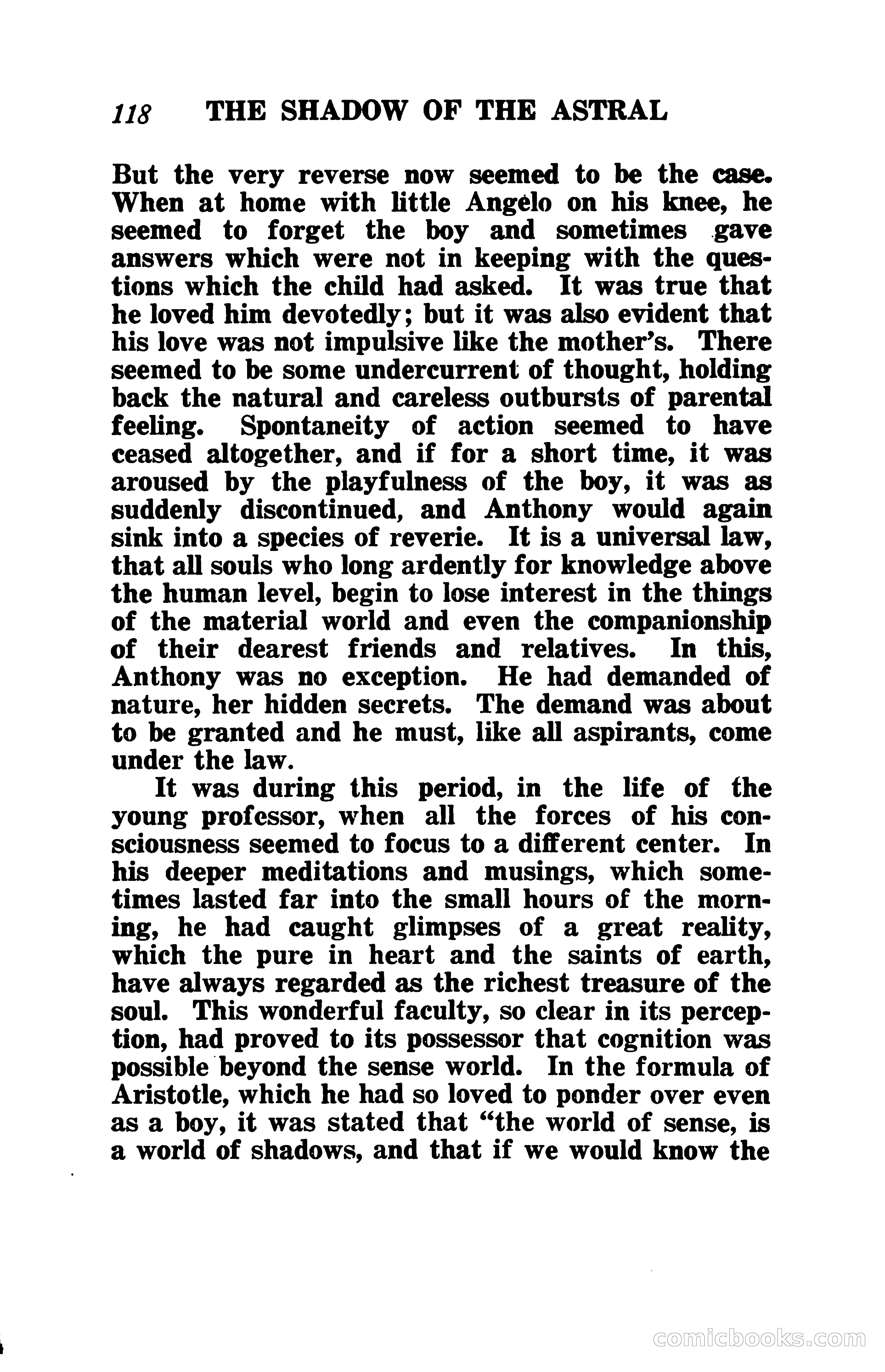 The Shadow of the Astral: A Mystic Narrative — page 125 of 345