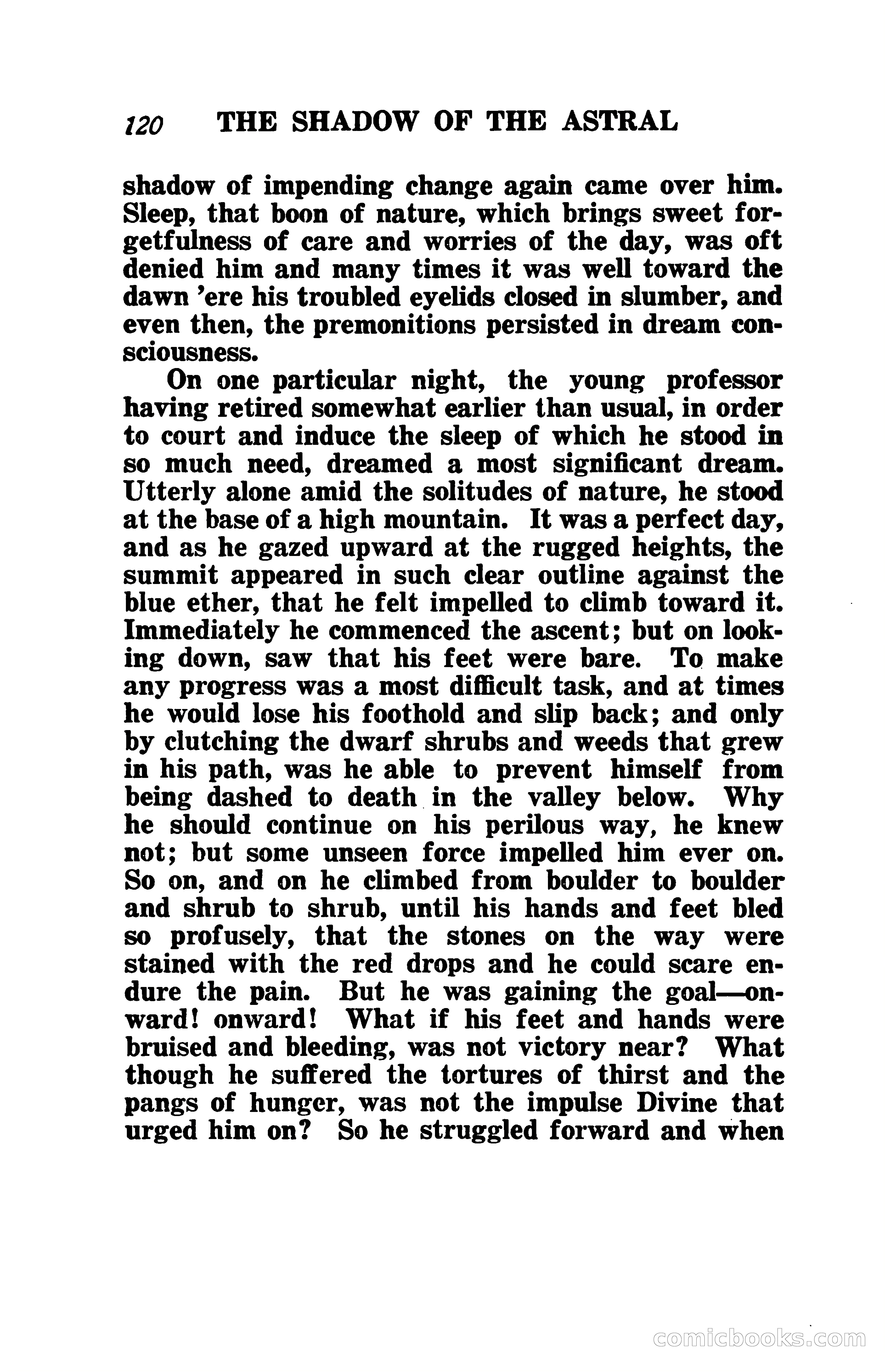 The Shadow of the Astral: A Mystic Narrative — page 127 of 345