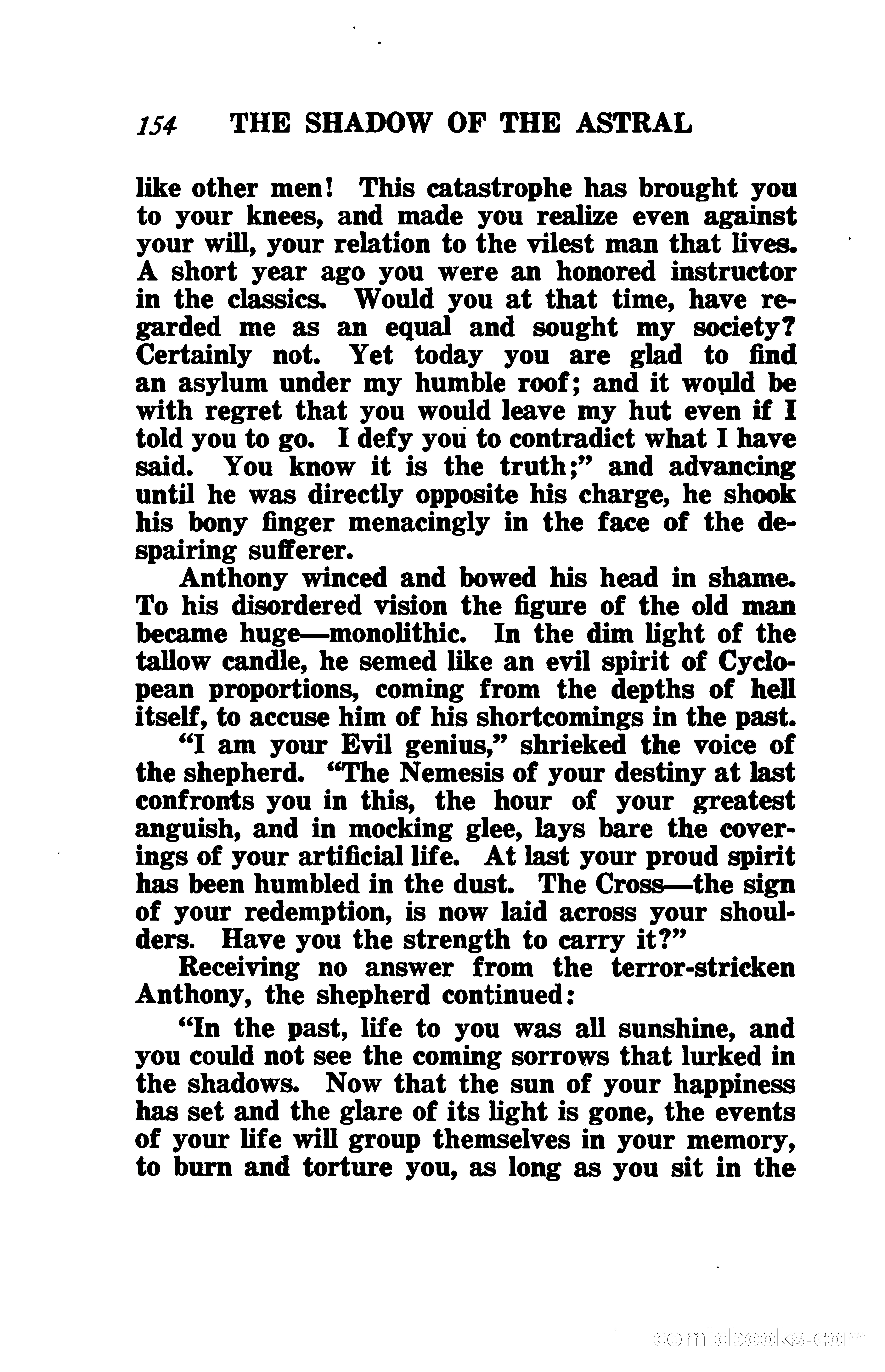 The Shadow of the Astral: A Mystic Narrative — page 161 of 345