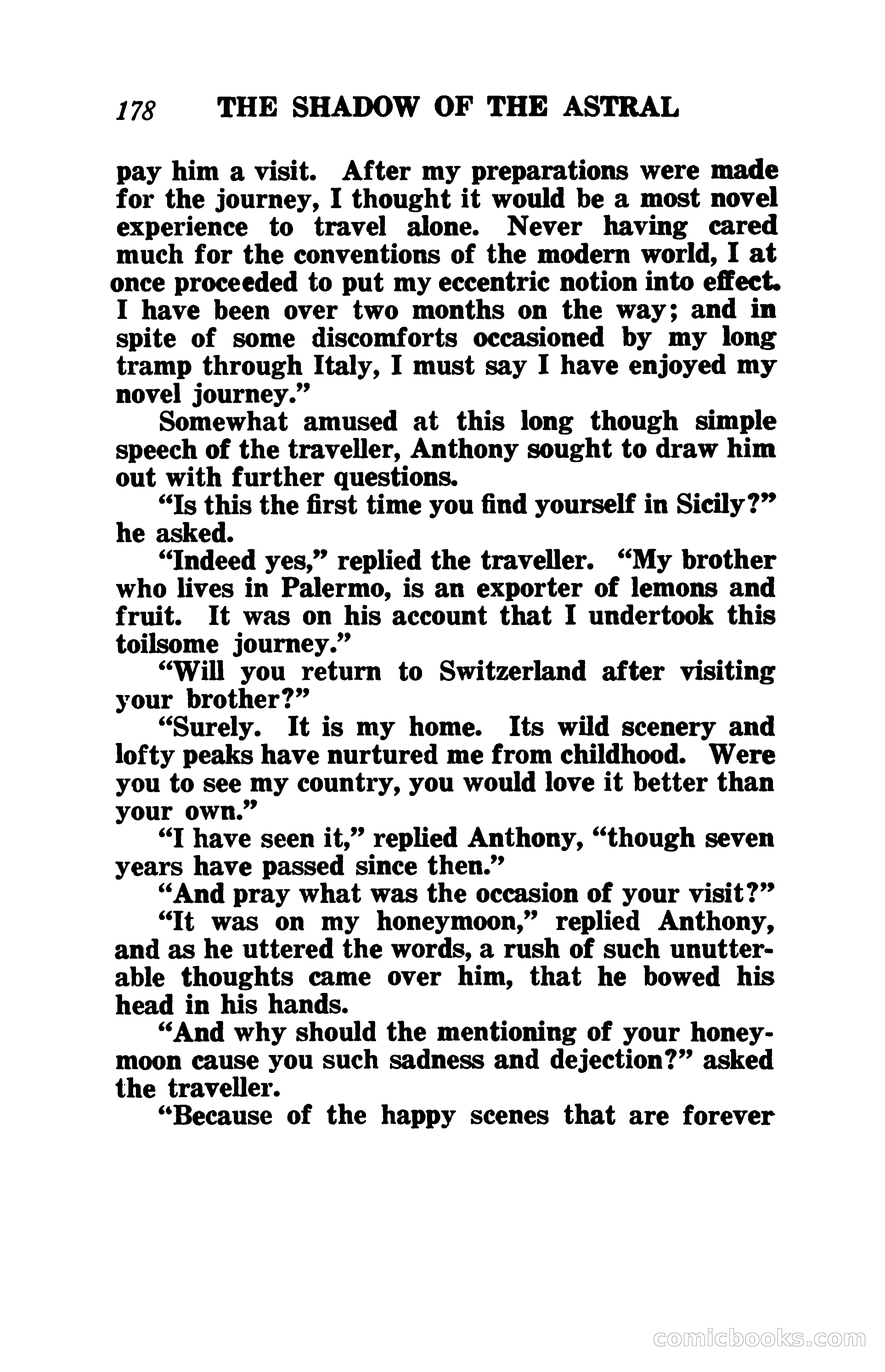 The Shadow of the Astral: A Mystic Narrative — page 185 of 345
