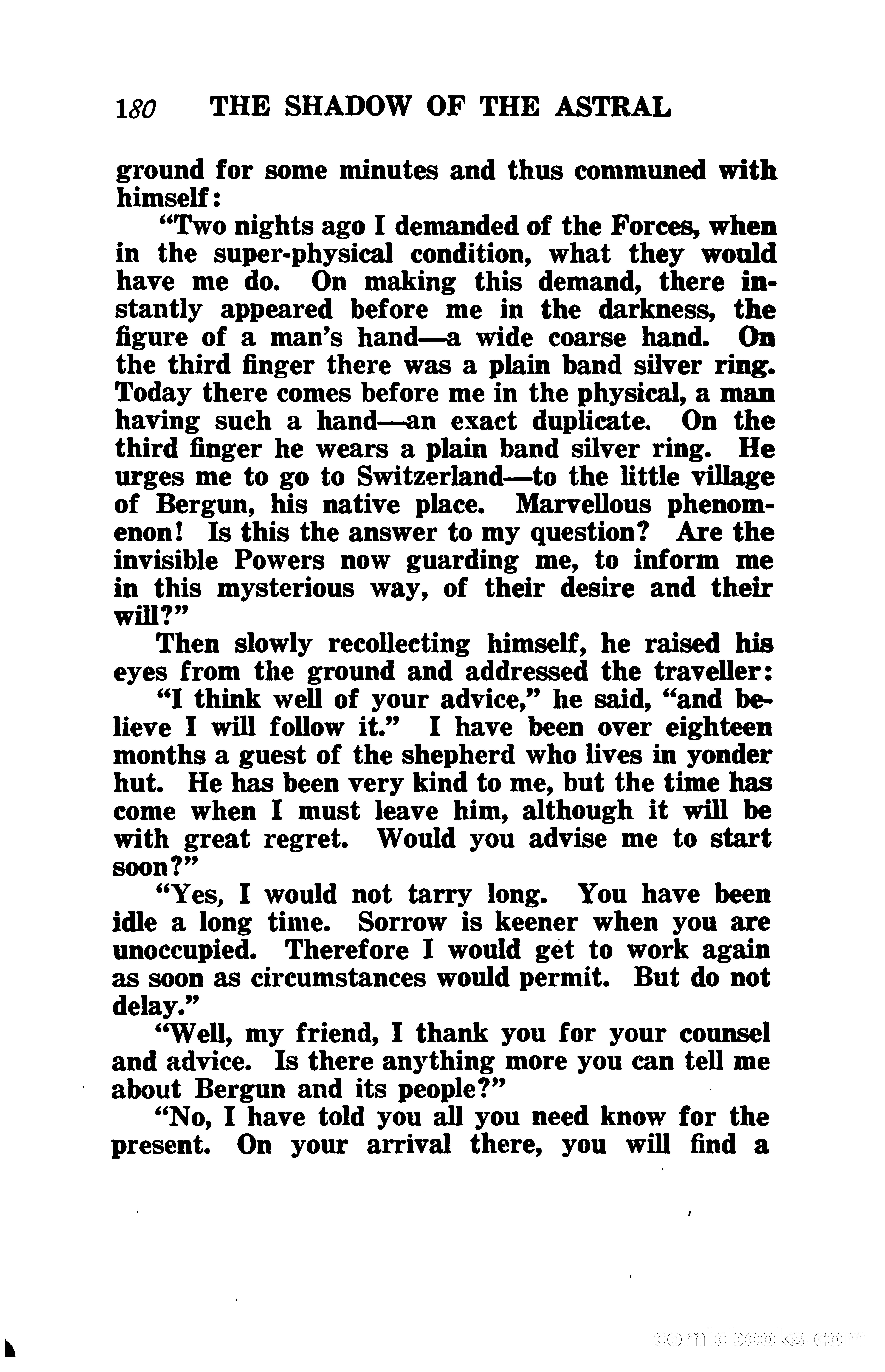 The Shadow of the Astral: A Mystic Narrative — page 187 of 345