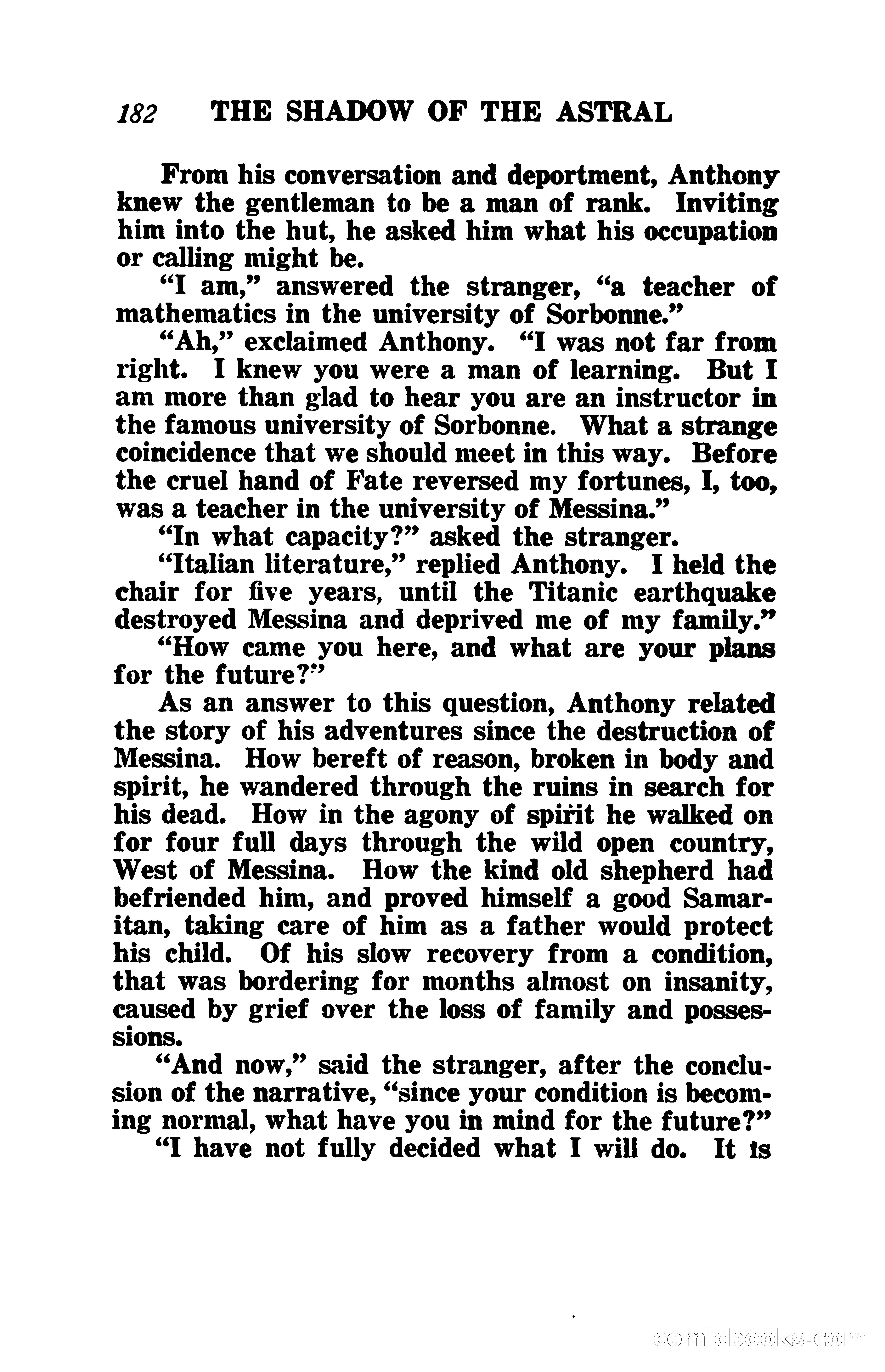 The Shadow of the Astral: A Mystic Narrative — page 189 of 345
