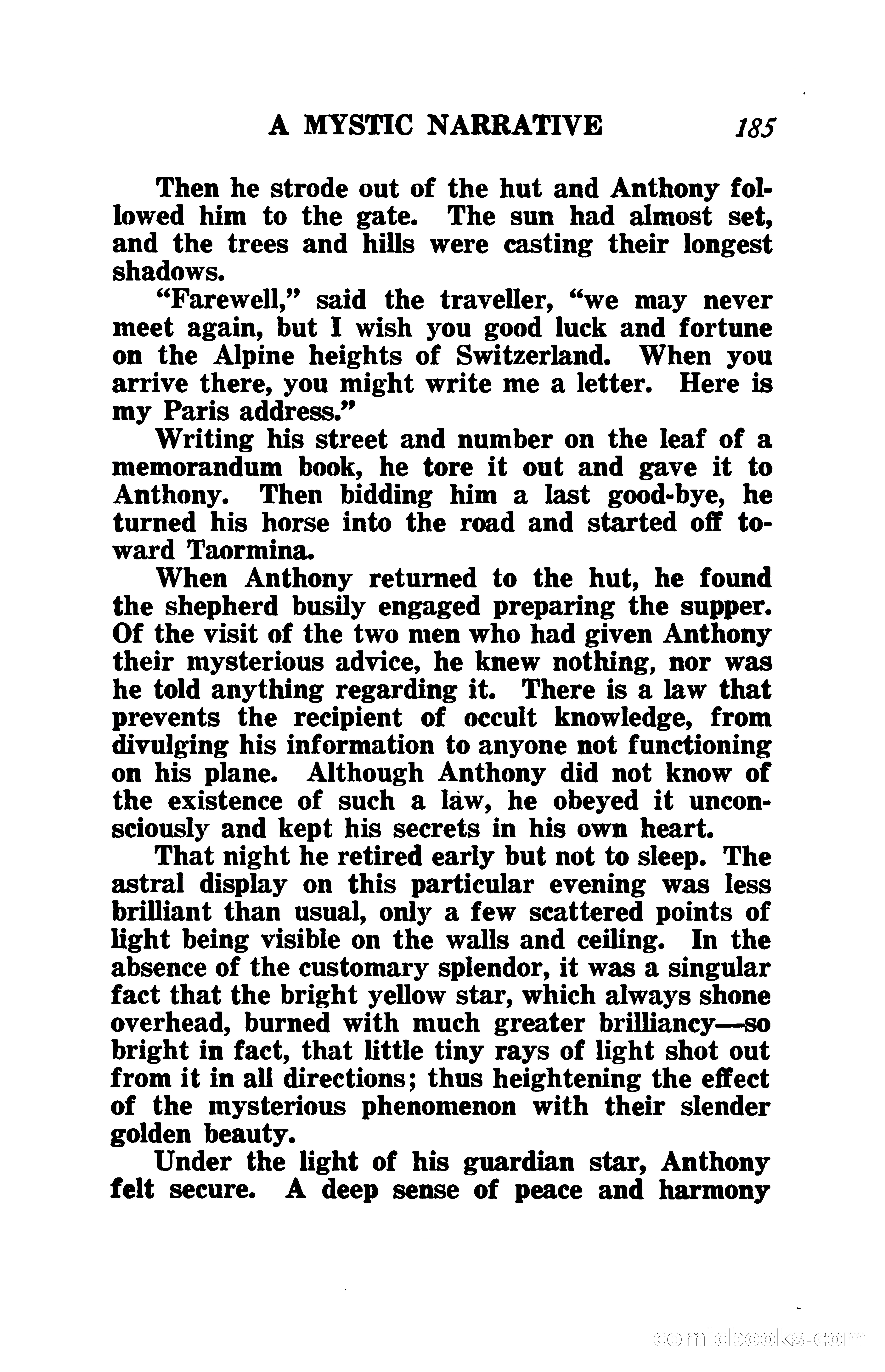 The Shadow of the Astral: A Mystic Narrative — page 192 of 345