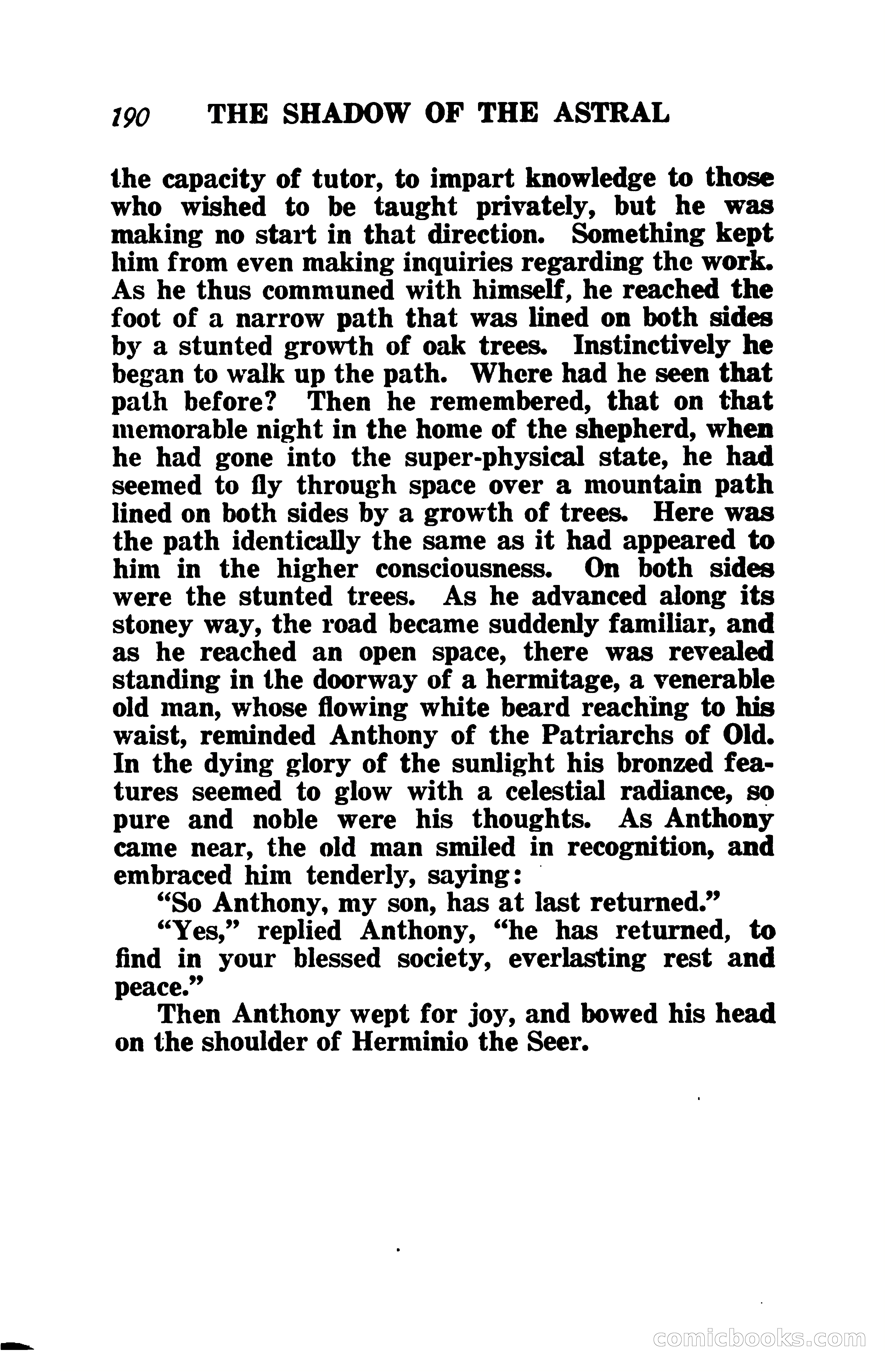 The Shadow of the Astral: A Mystic Narrative — page 197 of 345