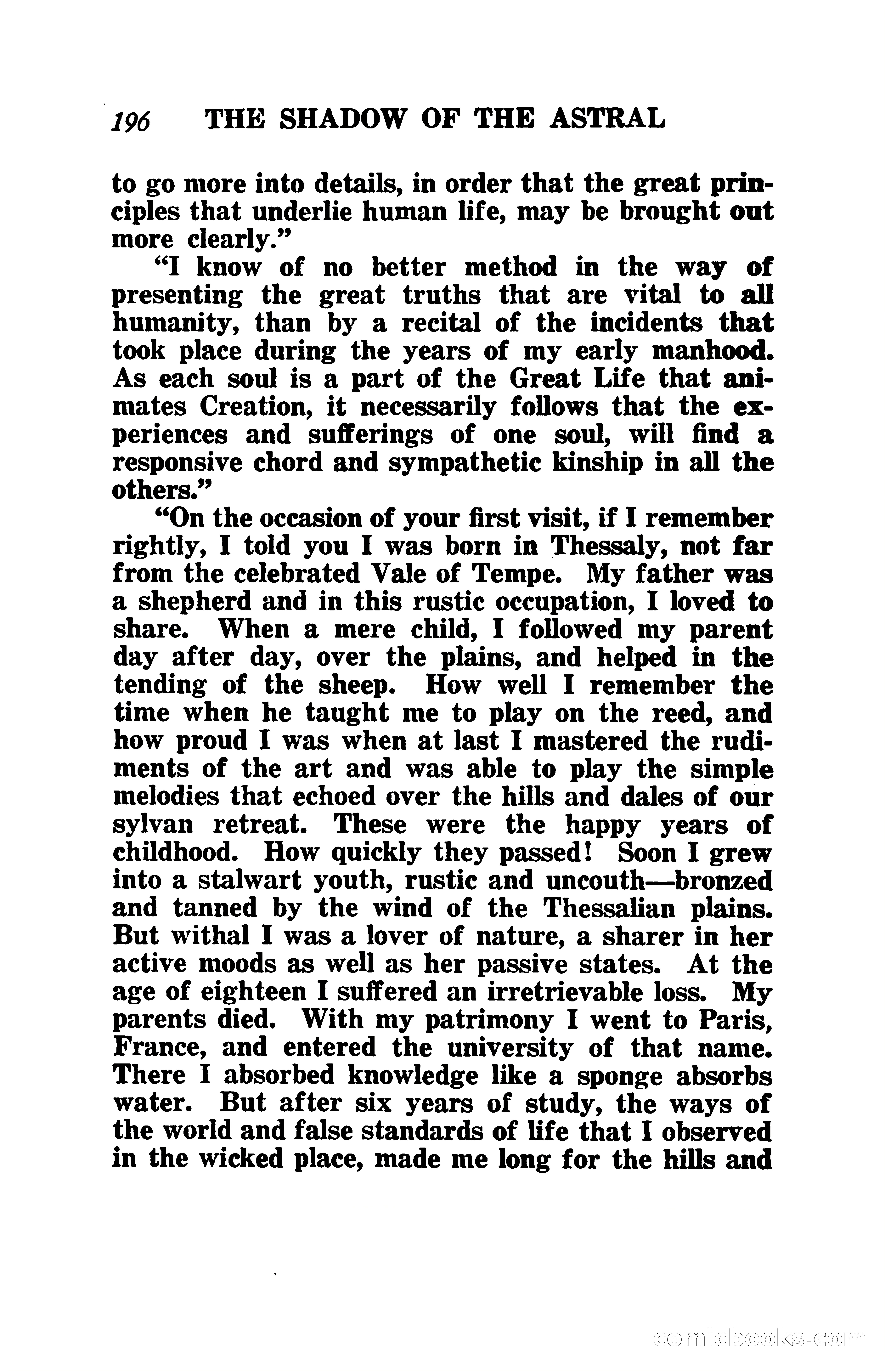 The Shadow of the Astral: A Mystic Narrative — page 203 of 345