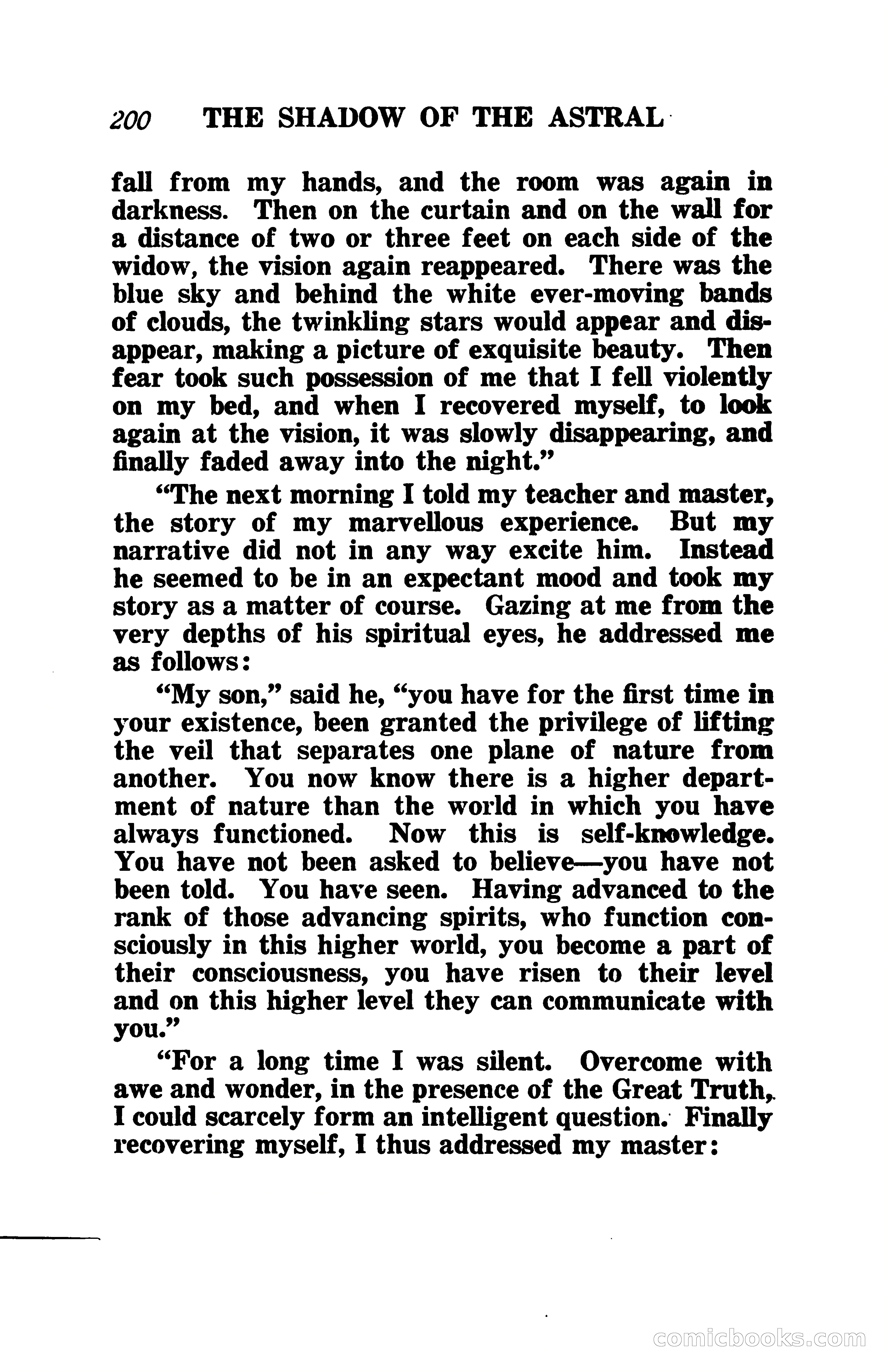 The Shadow of the Astral: A Mystic Narrative — page 207 of 345