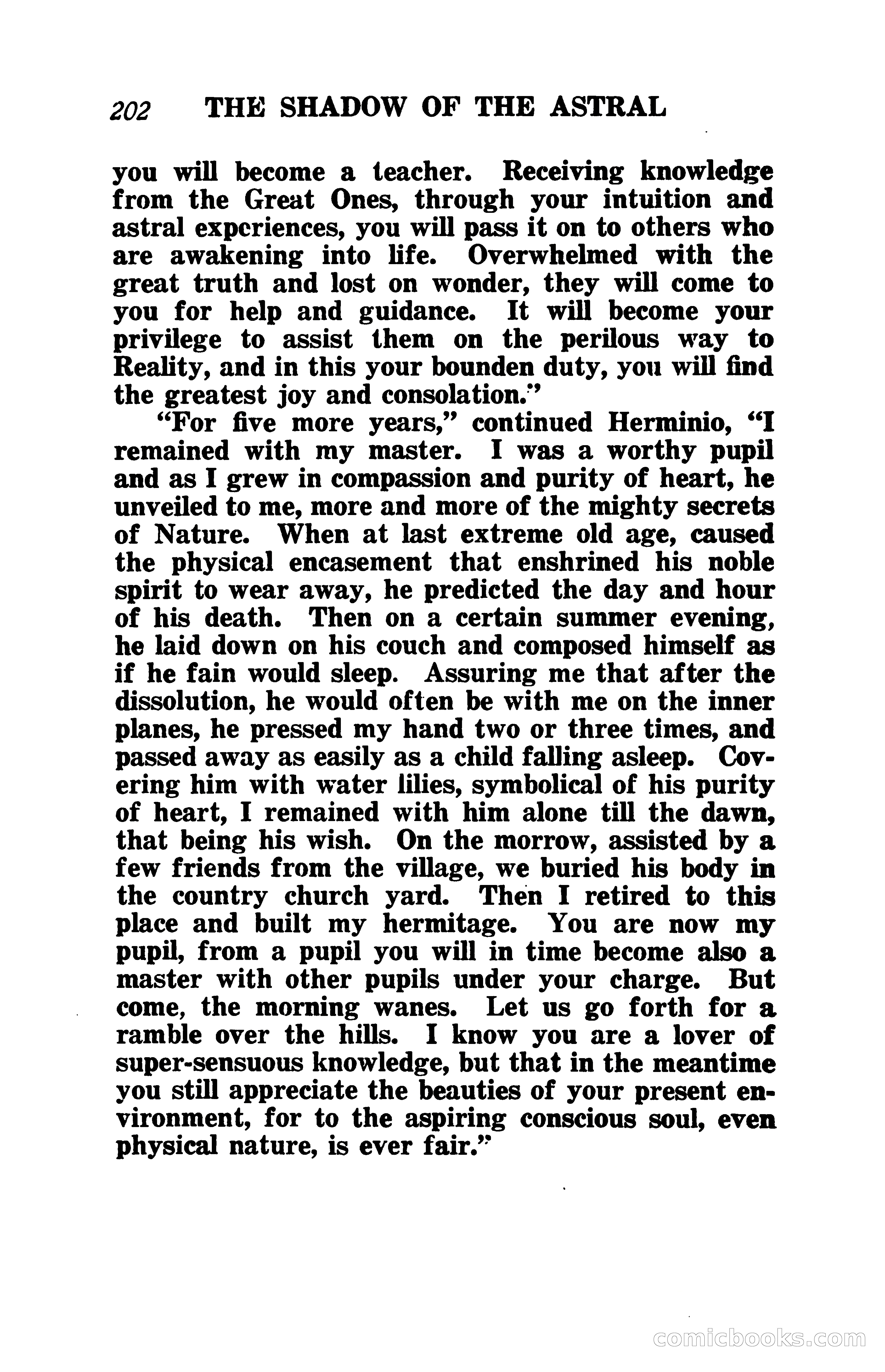 The Shadow of the Astral: A Mystic Narrative — page 209 of 345
