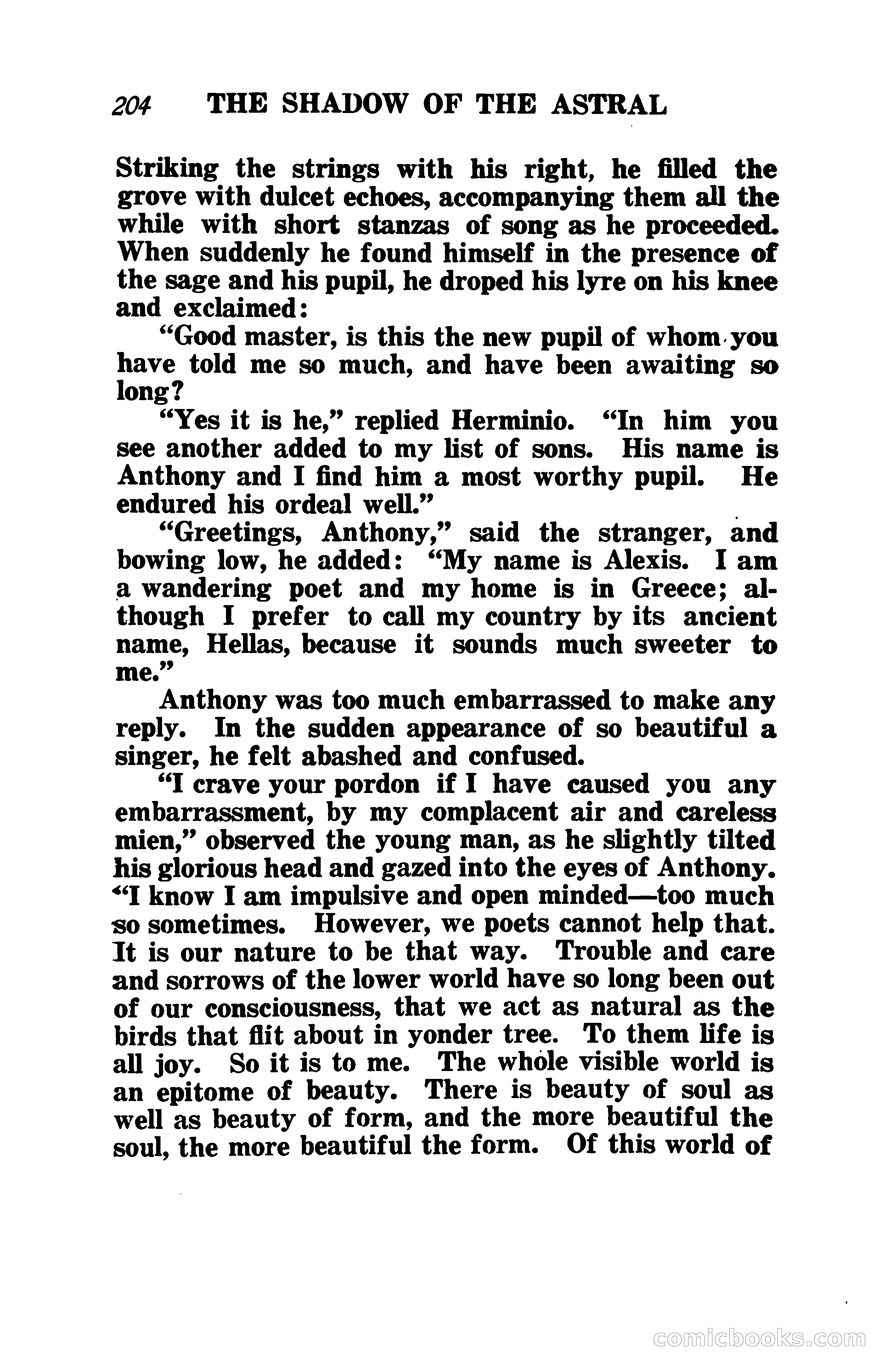 The Shadow of the Astral: A Mystic Narrative — page 211 of 345