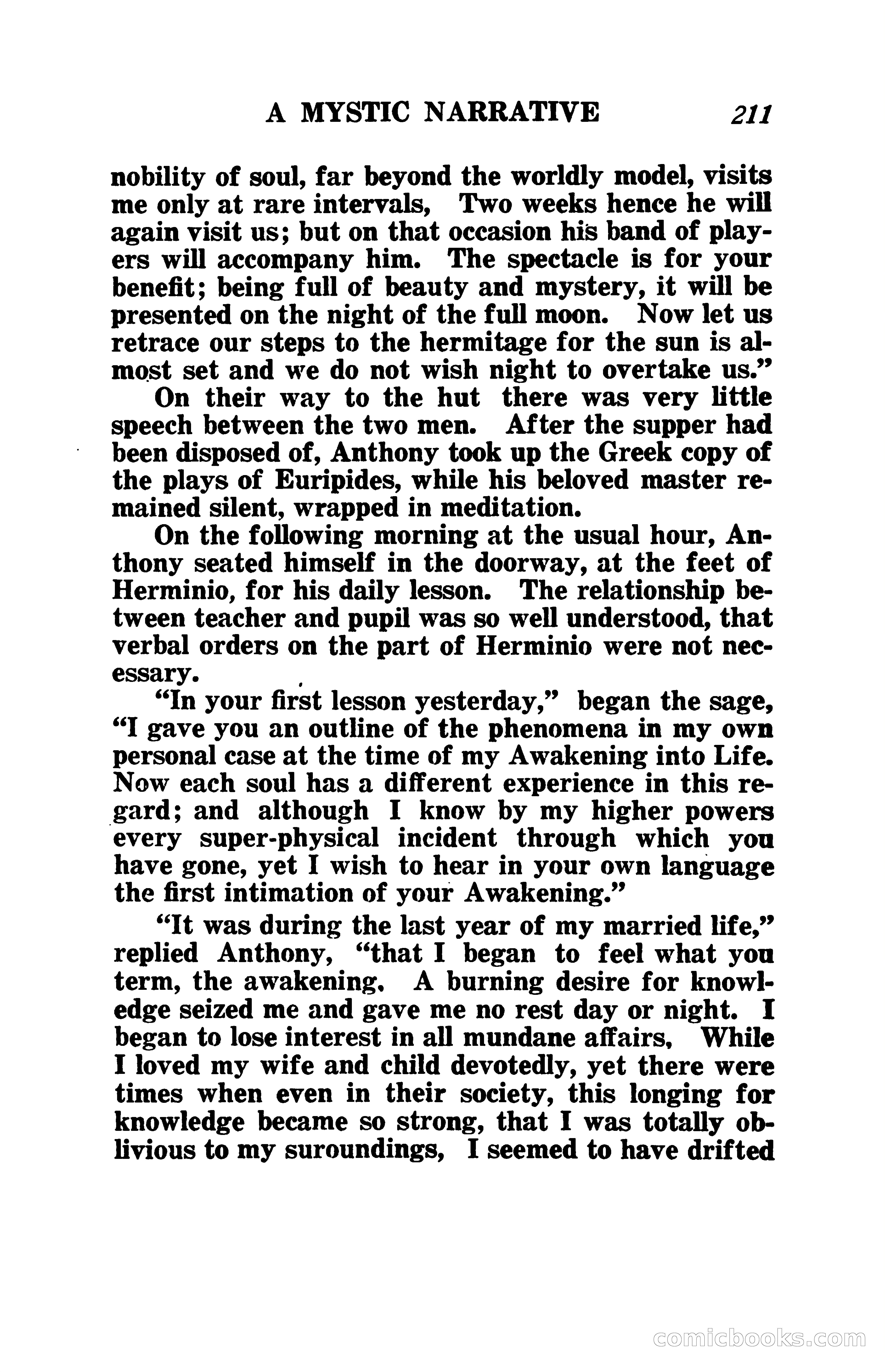 The Shadow of the Astral: A Mystic Narrative — page 218 of 345