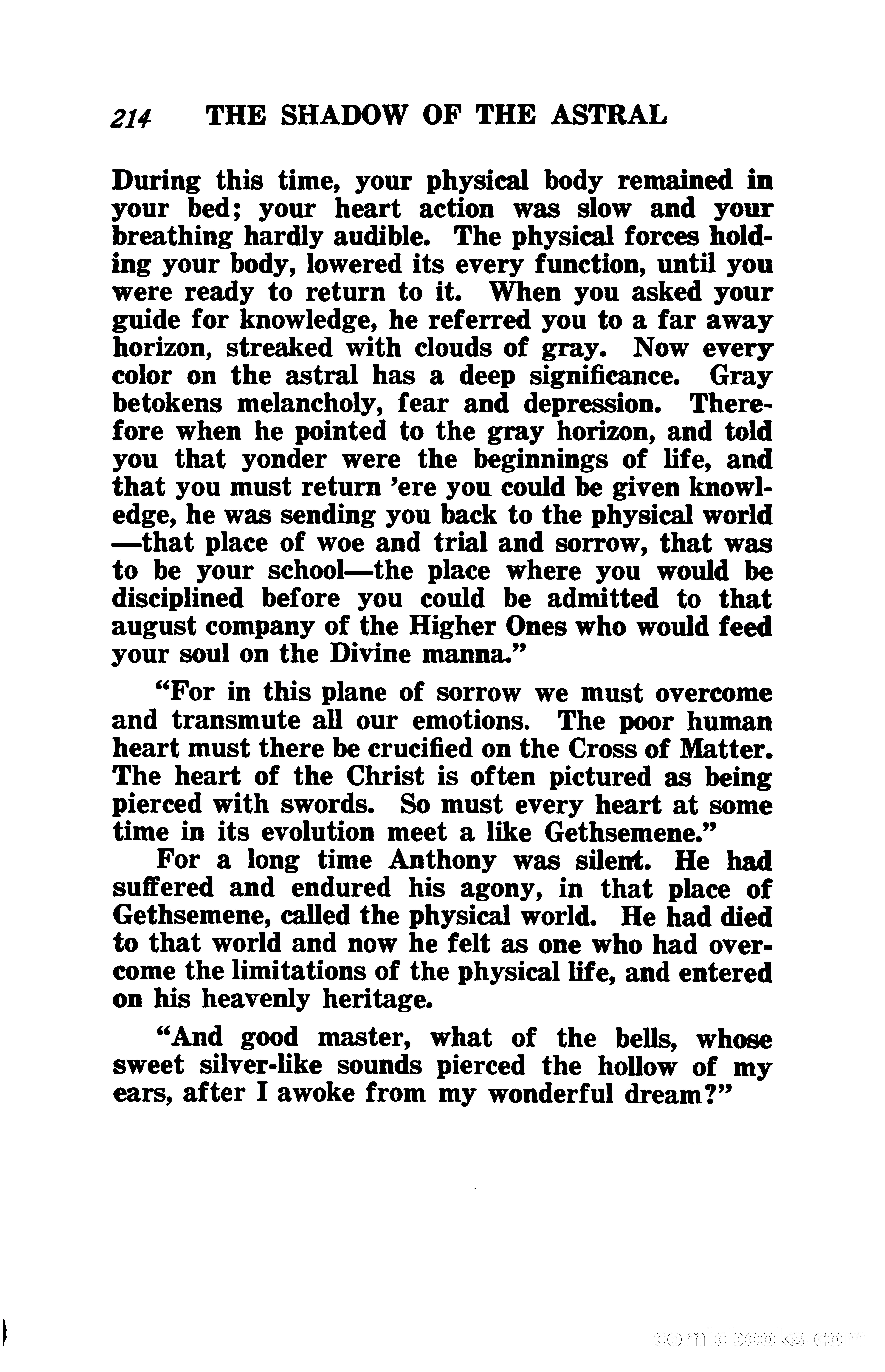 The Shadow of the Astral: A Mystic Narrative — page 221 of 345