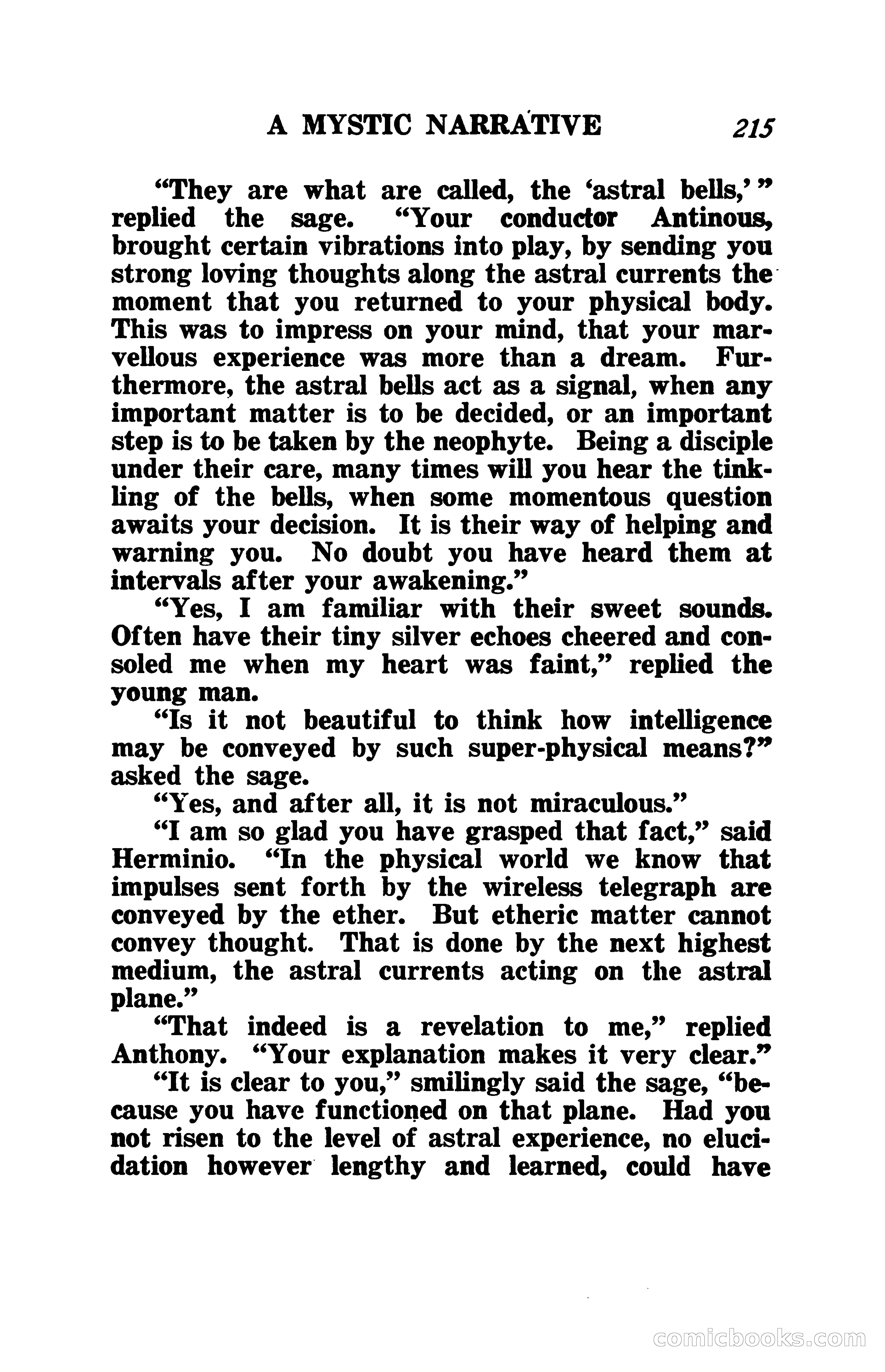 The Shadow of the Astral: A Mystic Narrative — page 222 of 345