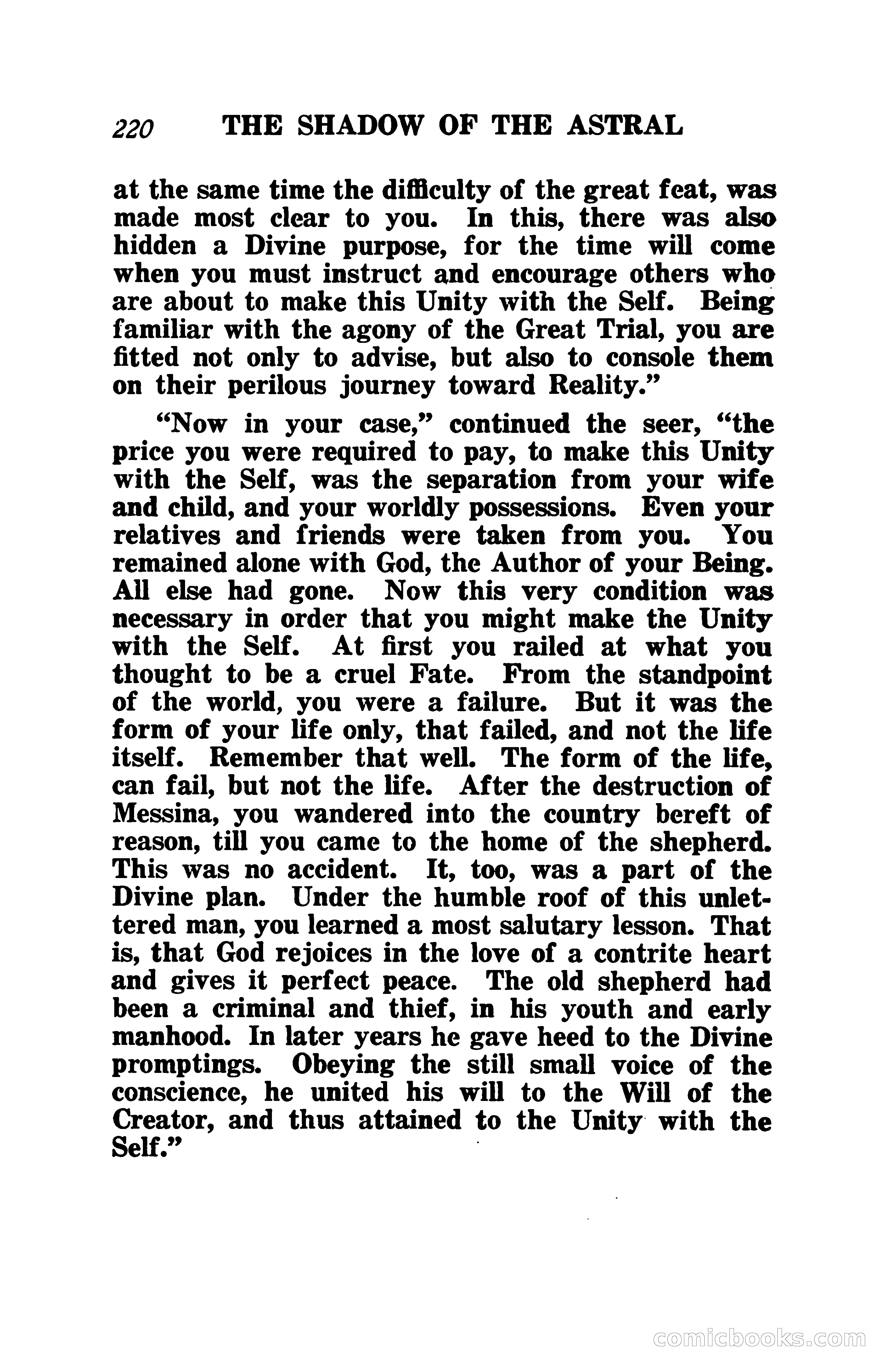 The Shadow of the Astral: A Mystic Narrative — page 227 of 345