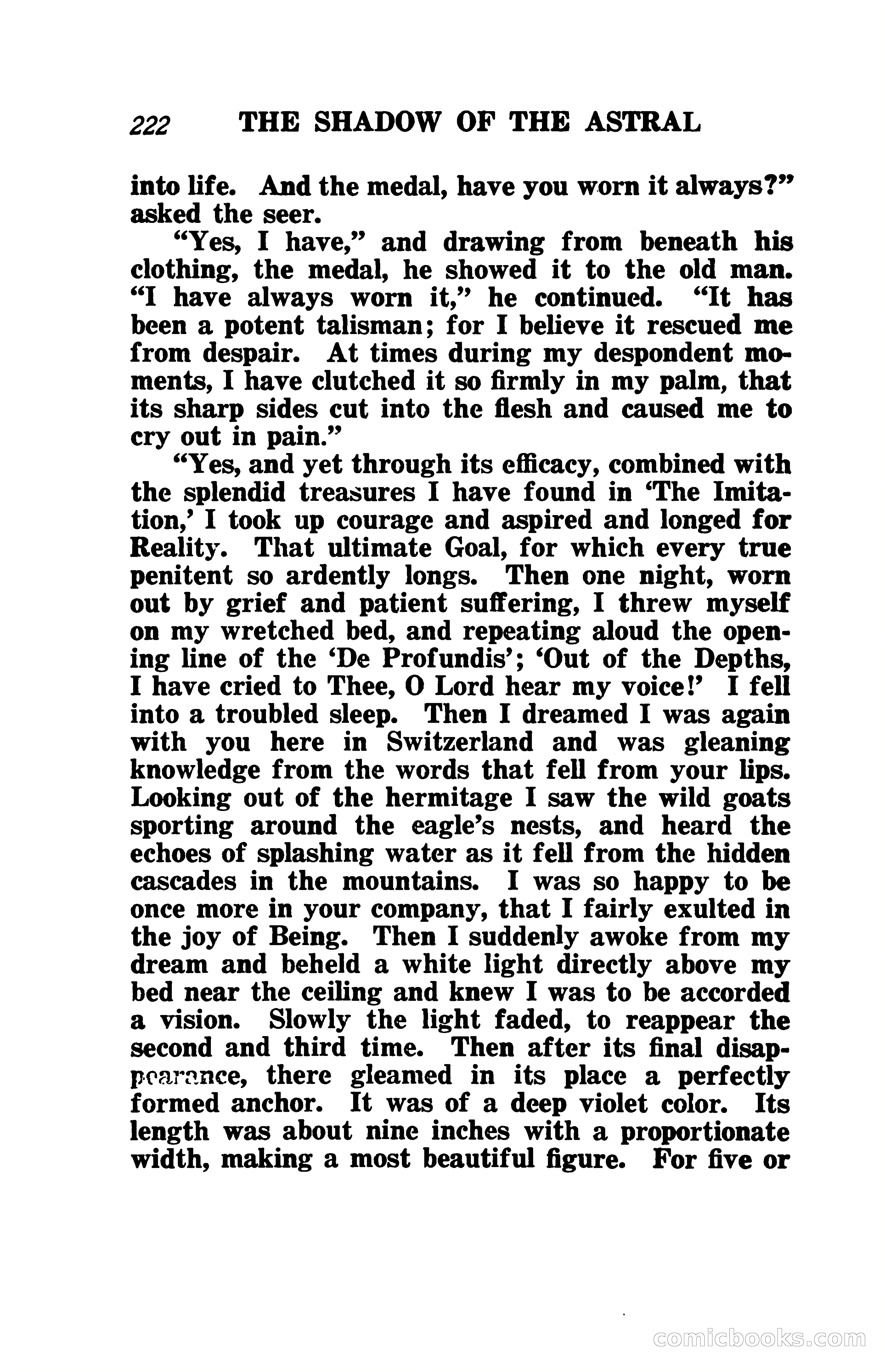 The Shadow of the Astral: A Mystic Narrative — page 229 of 345