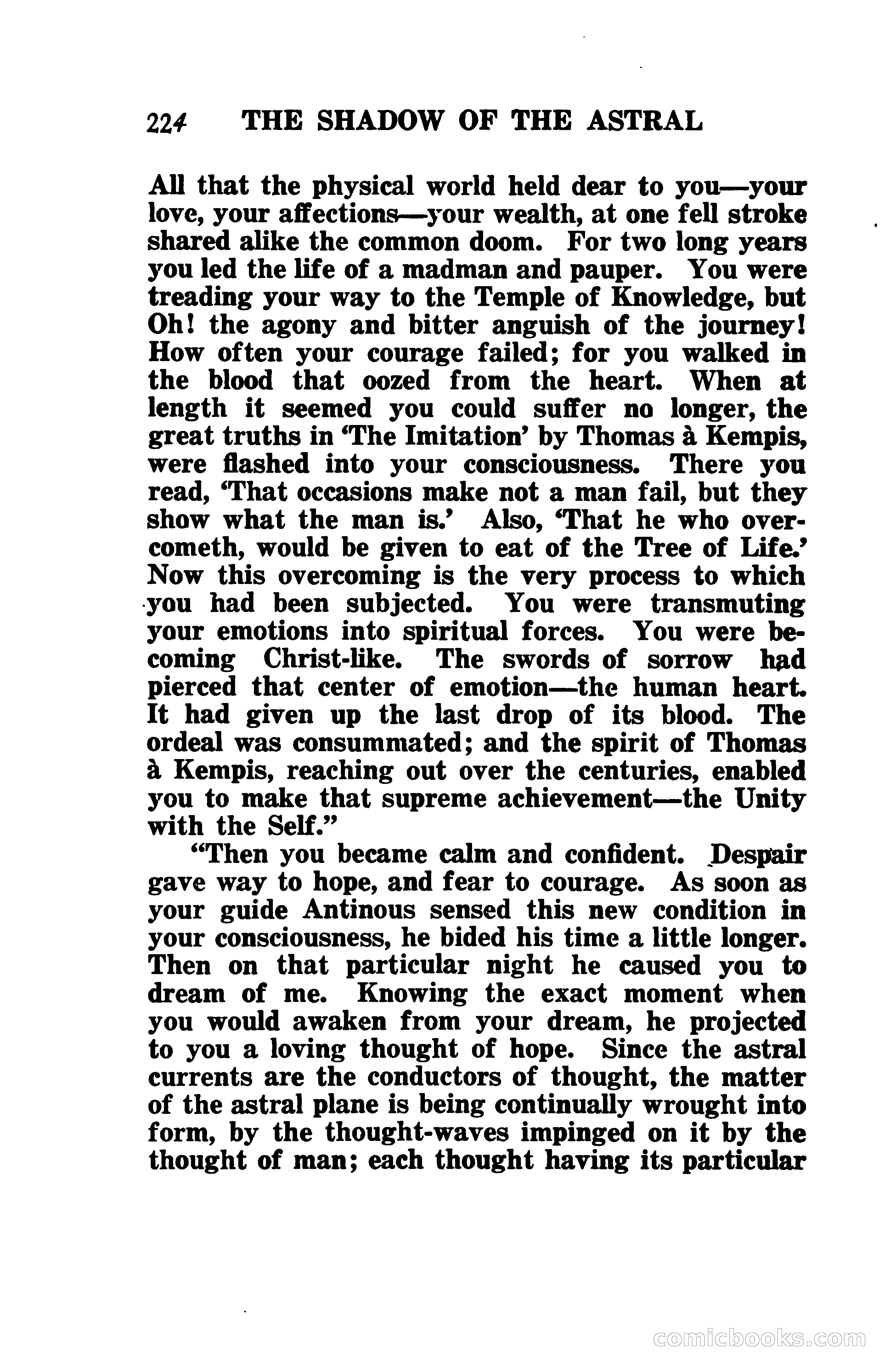 The Shadow of the Astral: A Mystic Narrative — page 231 of 345
