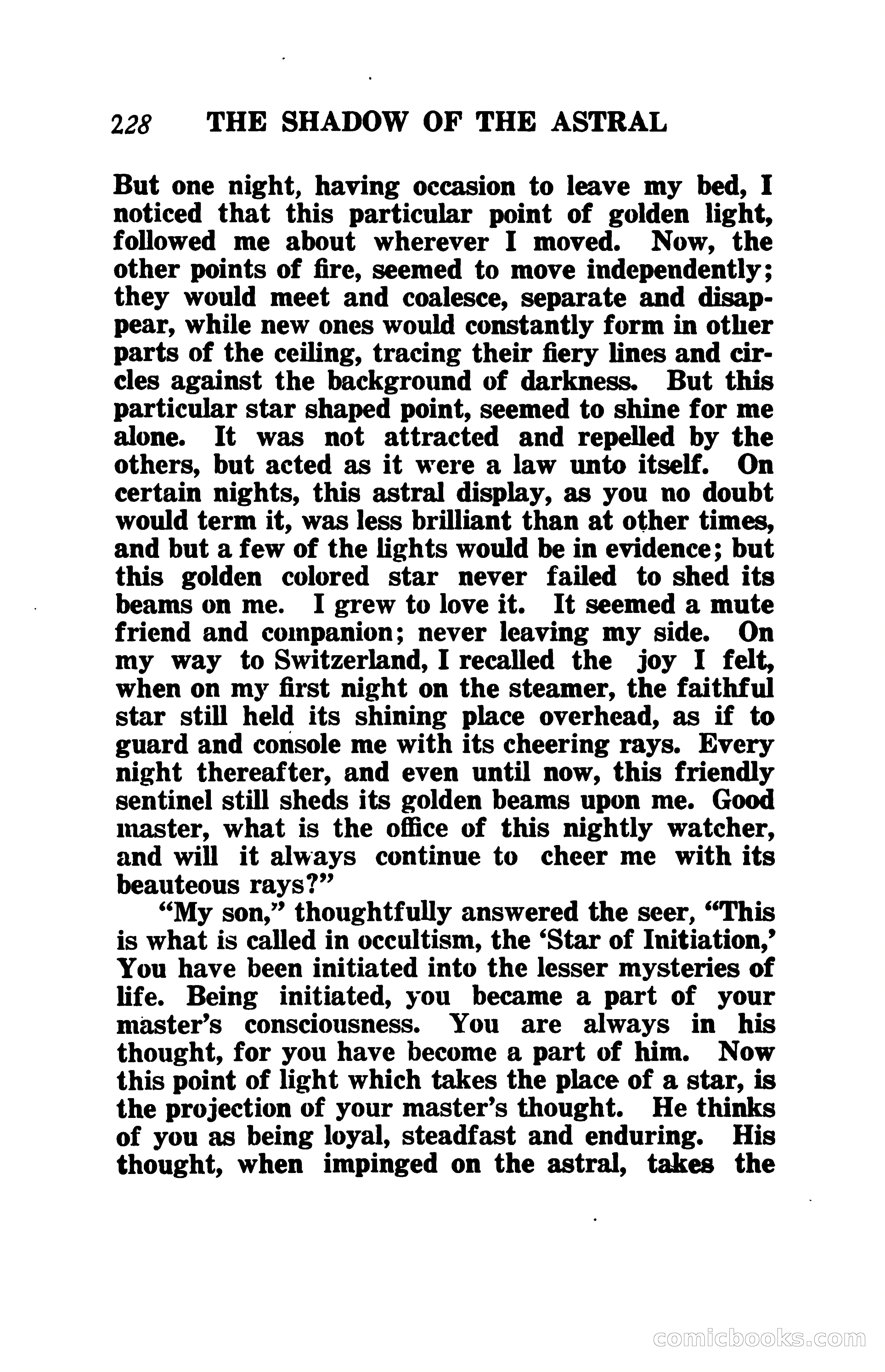 The Shadow of the Astral: A Mystic Narrative — page 235 of 345