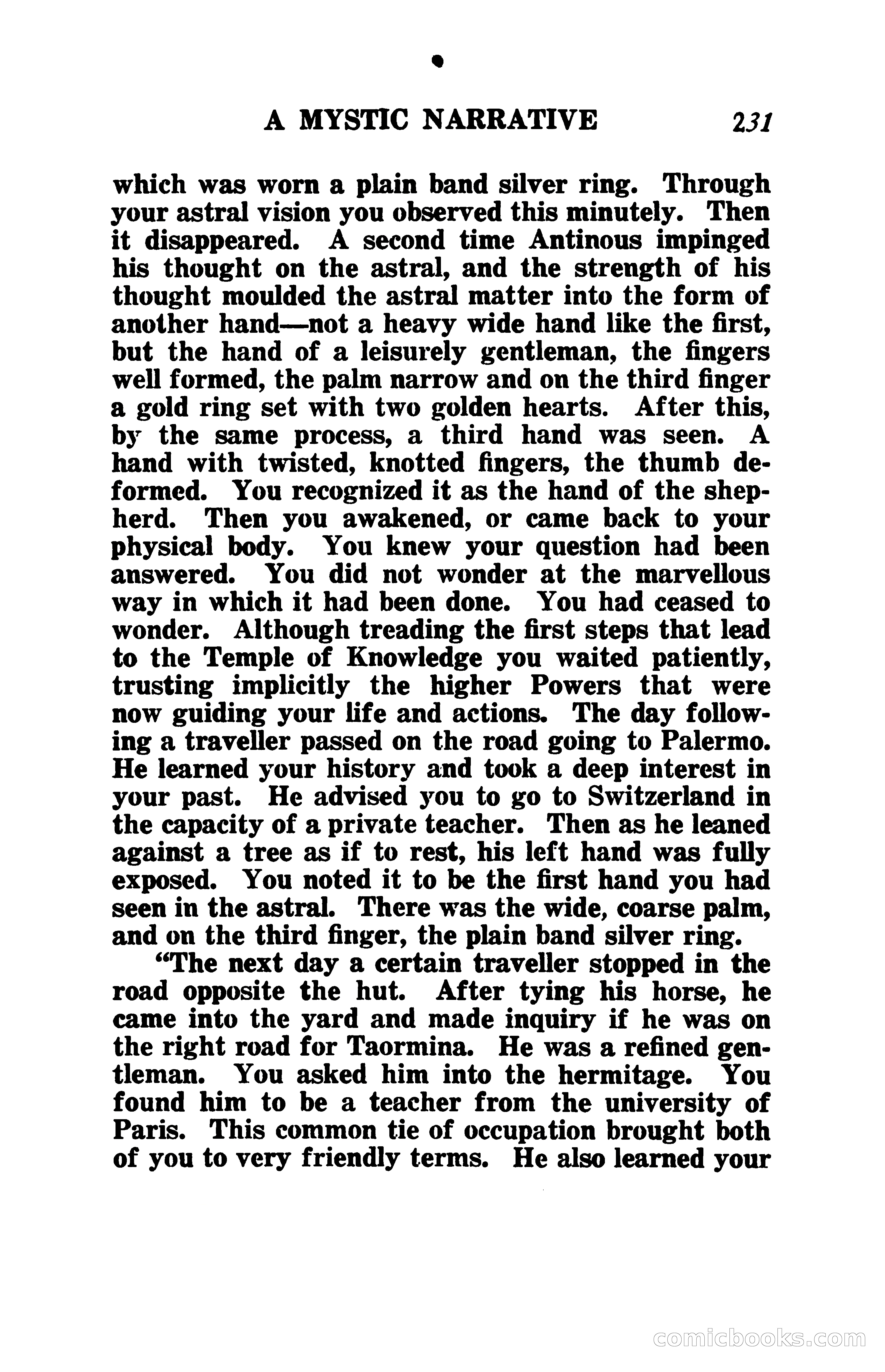 The Shadow of the Astral: A Mystic Narrative — page 238 of 345