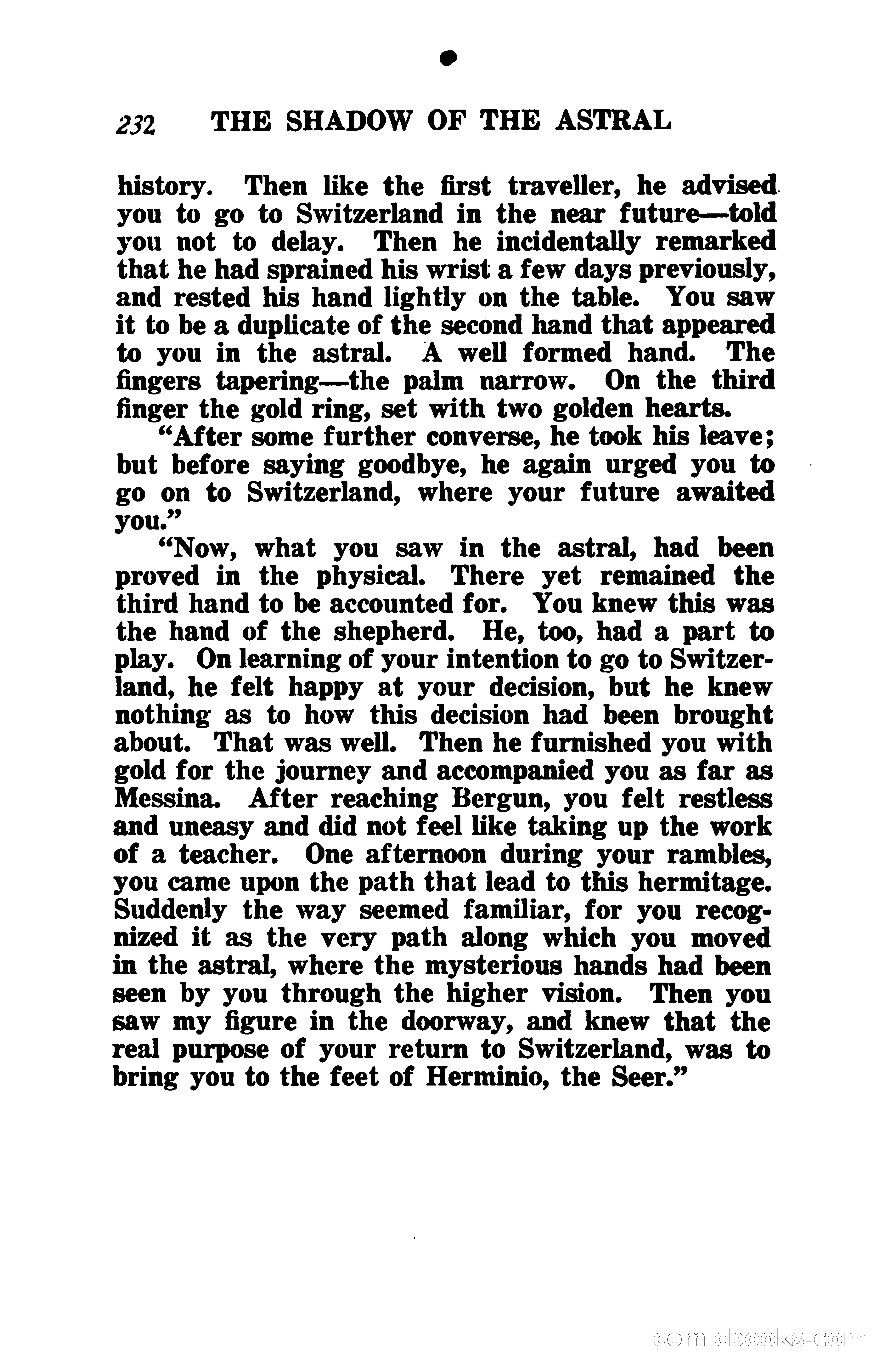 The Shadow of the Astral: A Mystic Narrative — page 239 of 345