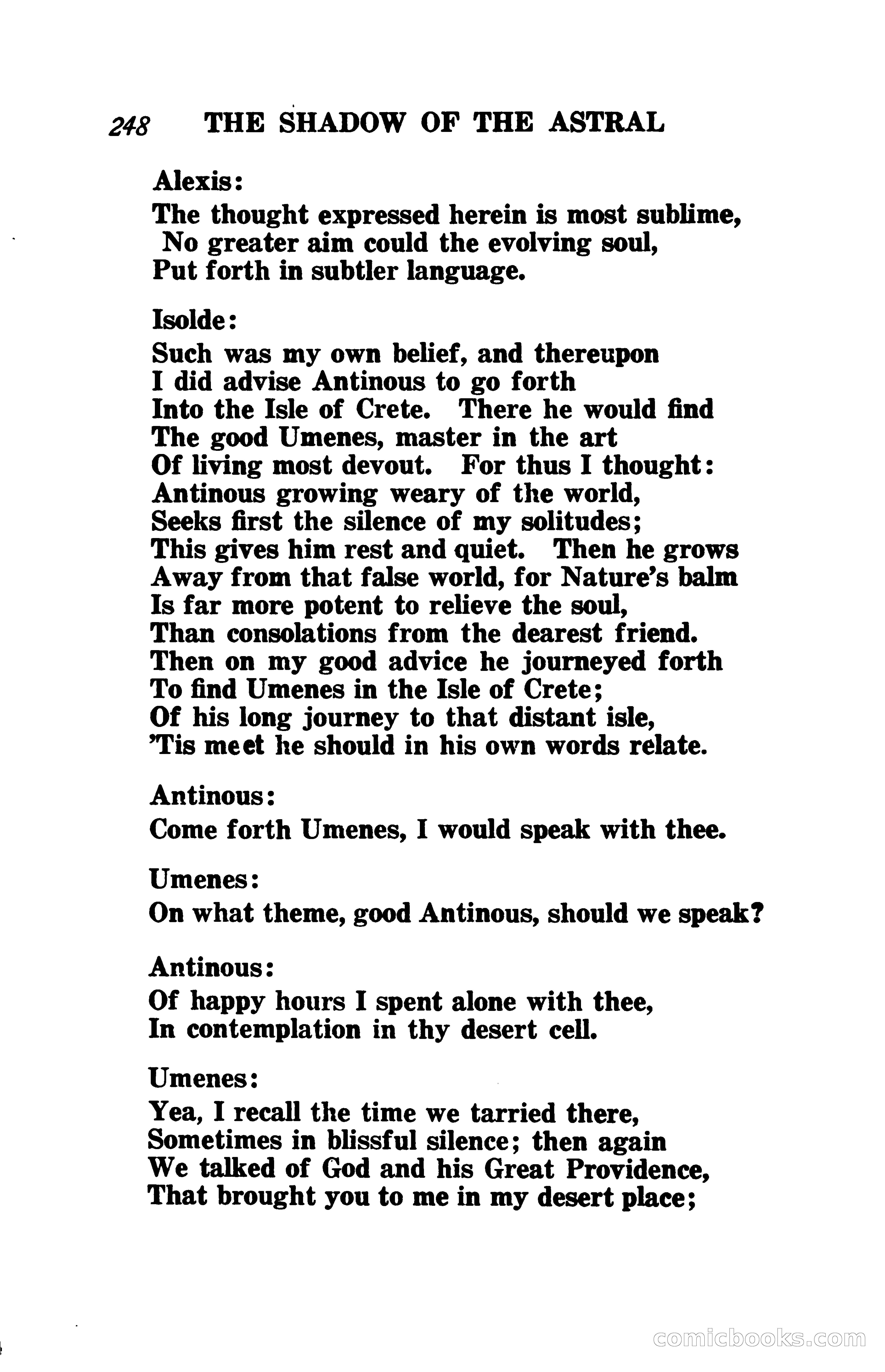 The Shadow of the Astral: A Mystic Narrative — page 255 of 345