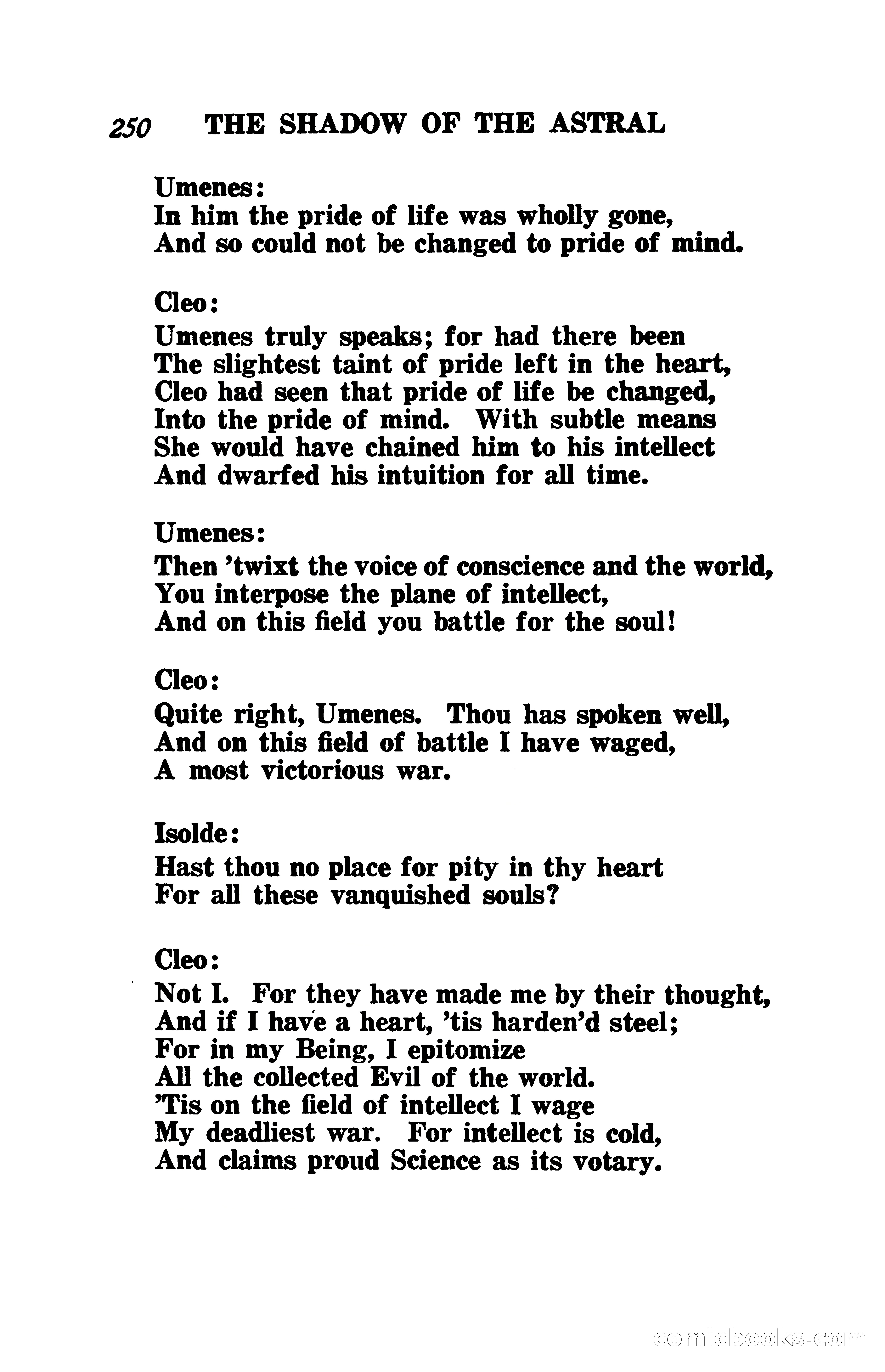 The Shadow of the Astral: A Mystic Narrative — page 257 of 345