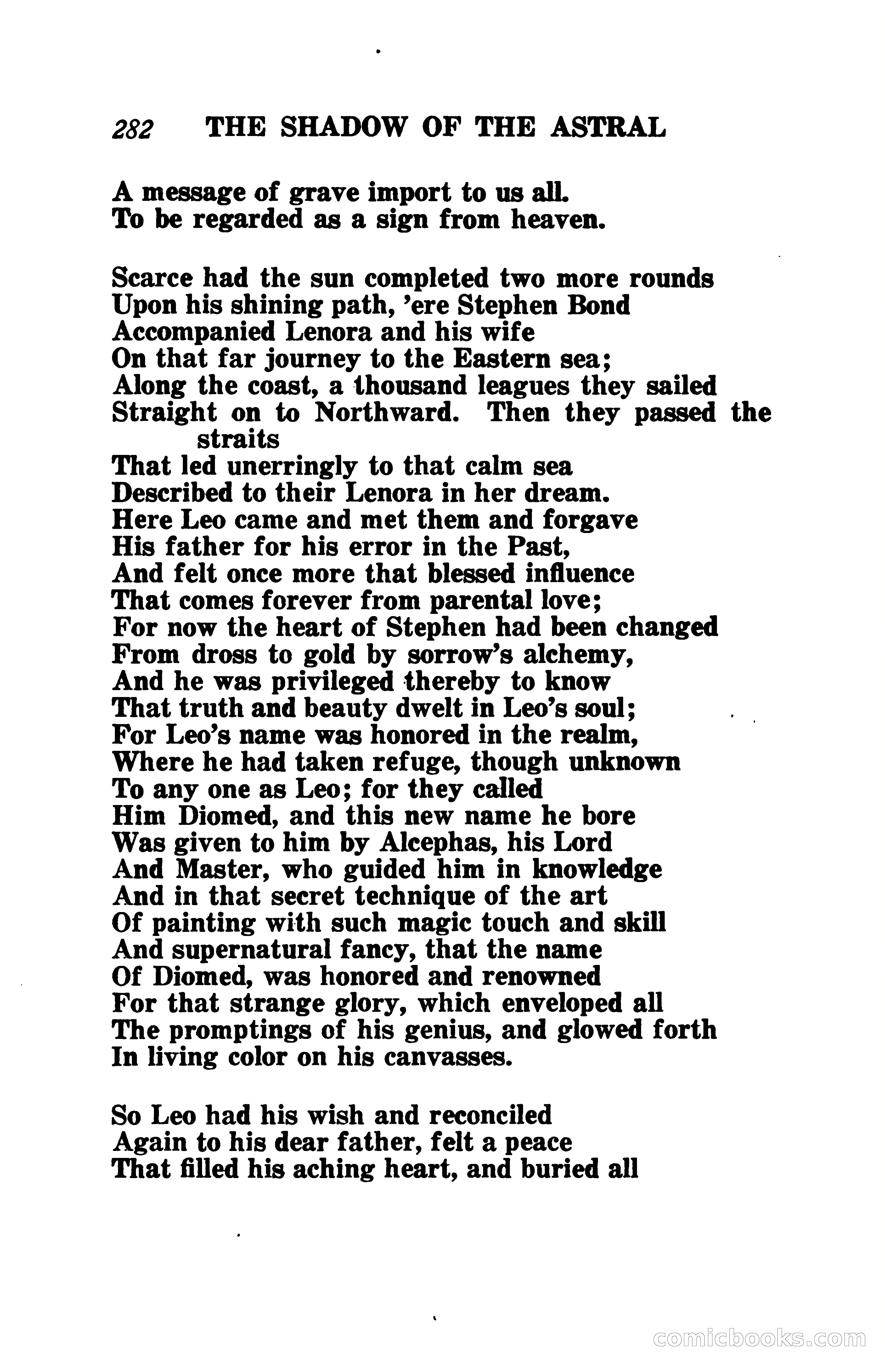 The Shadow of the Astral: A Mystic Narrative — page 289 of 345