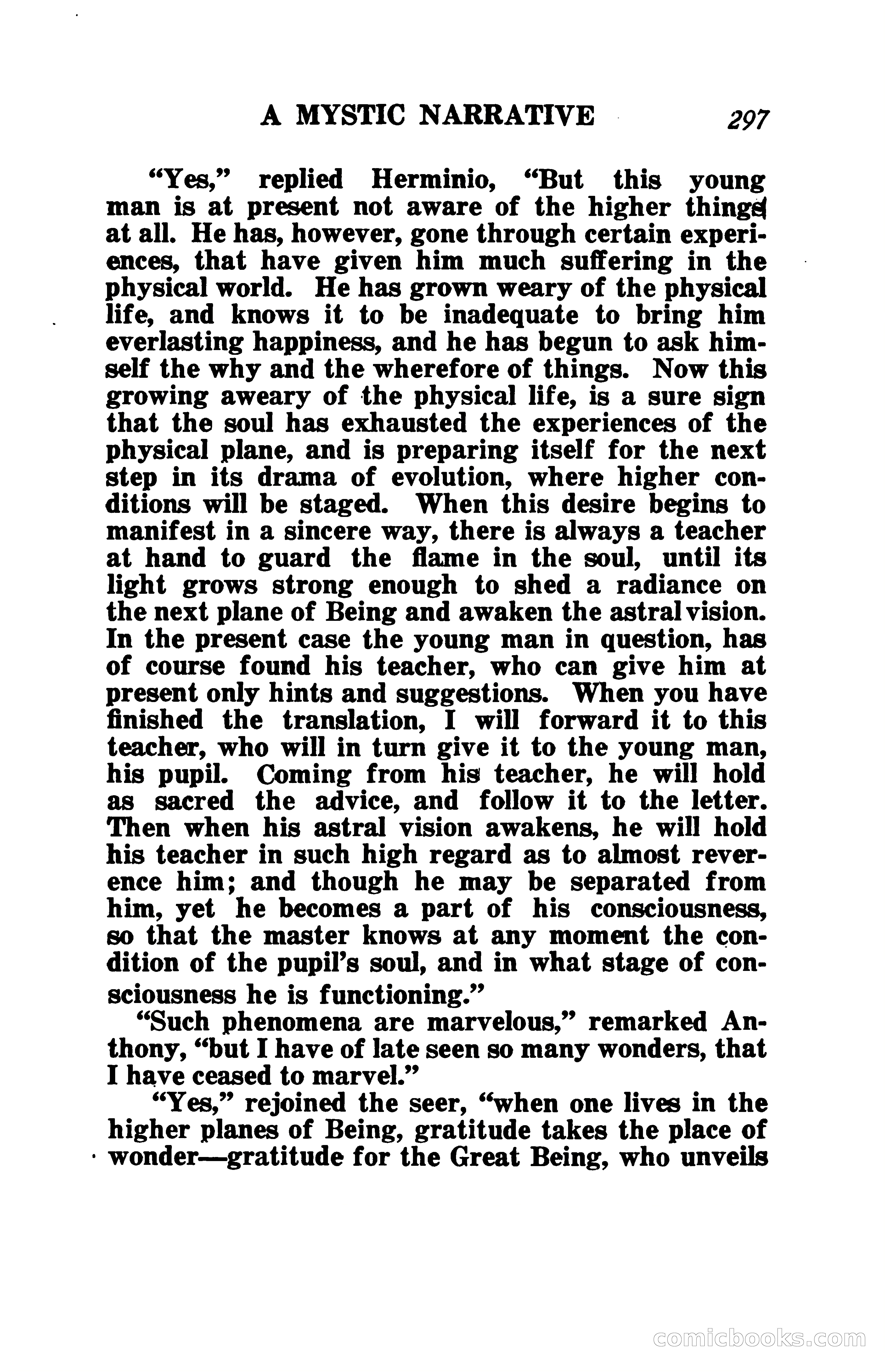The Shadow of the Astral: A Mystic Narrative — page 304 of 345
