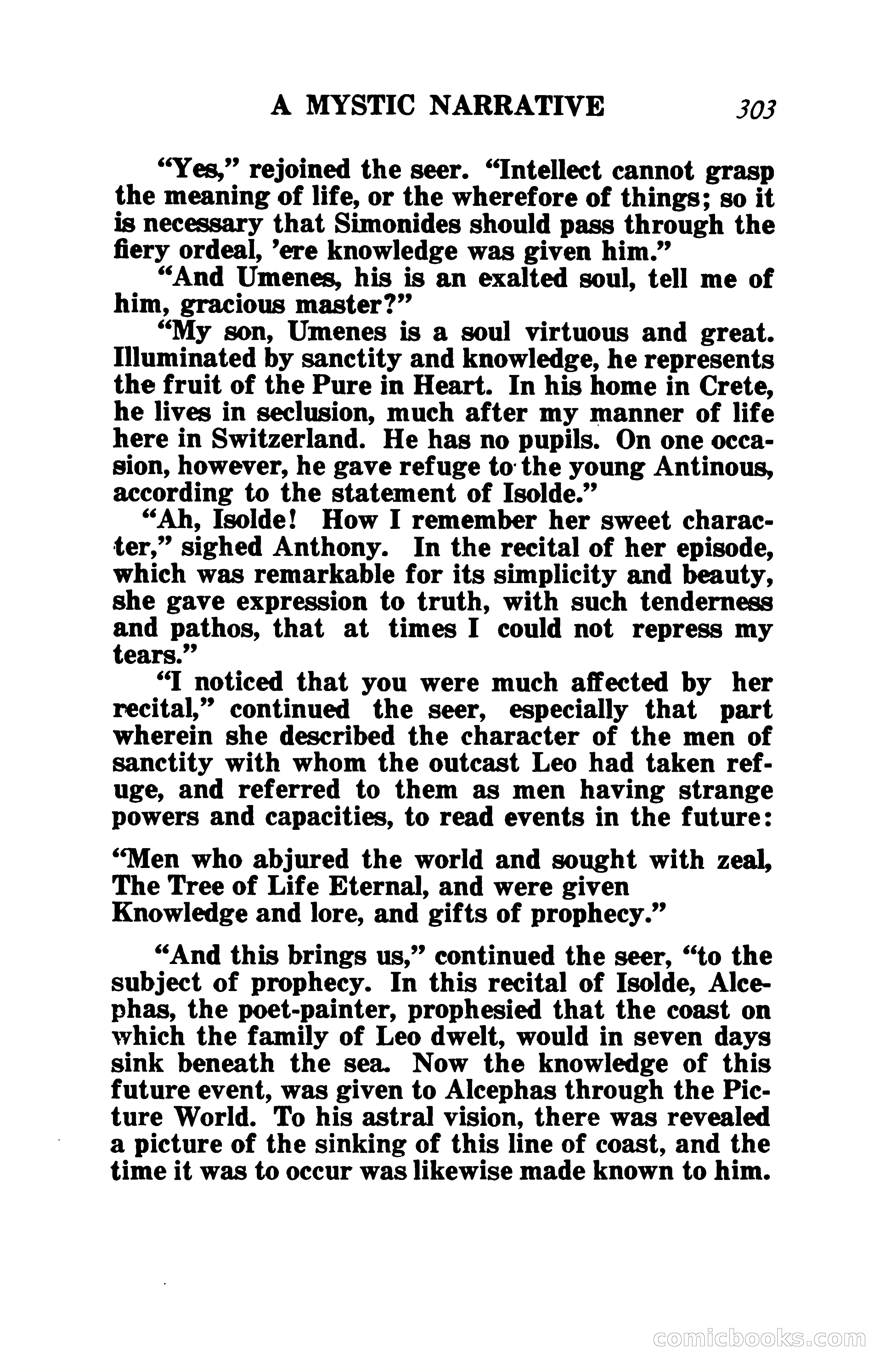The Shadow of the Astral: A Mystic Narrative — page 310 of 345