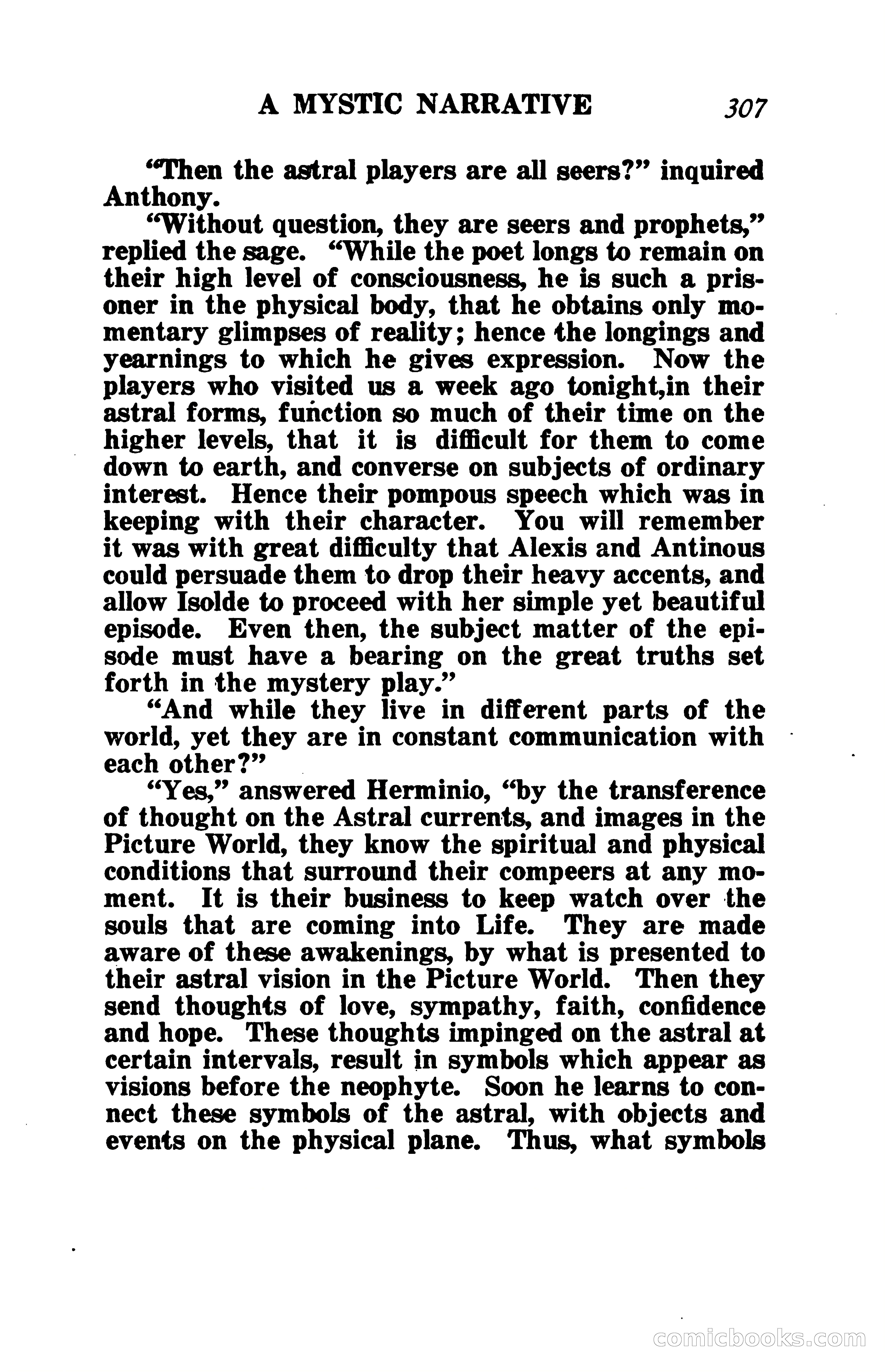 The Shadow of the Astral: A Mystic Narrative — page 314 of 345