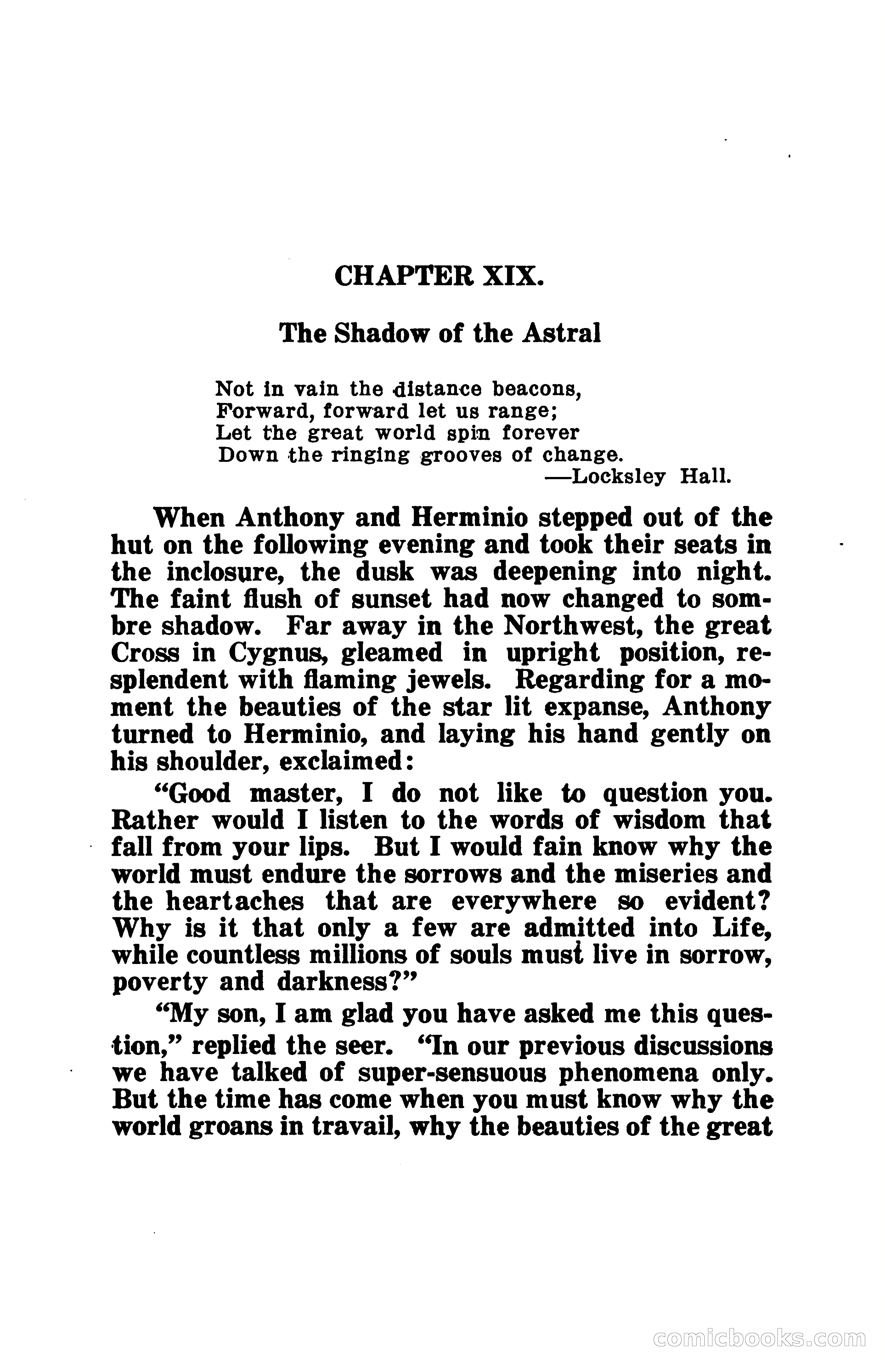 The Shadow of the Astral: A Mystic Narrative — page 316 of 345