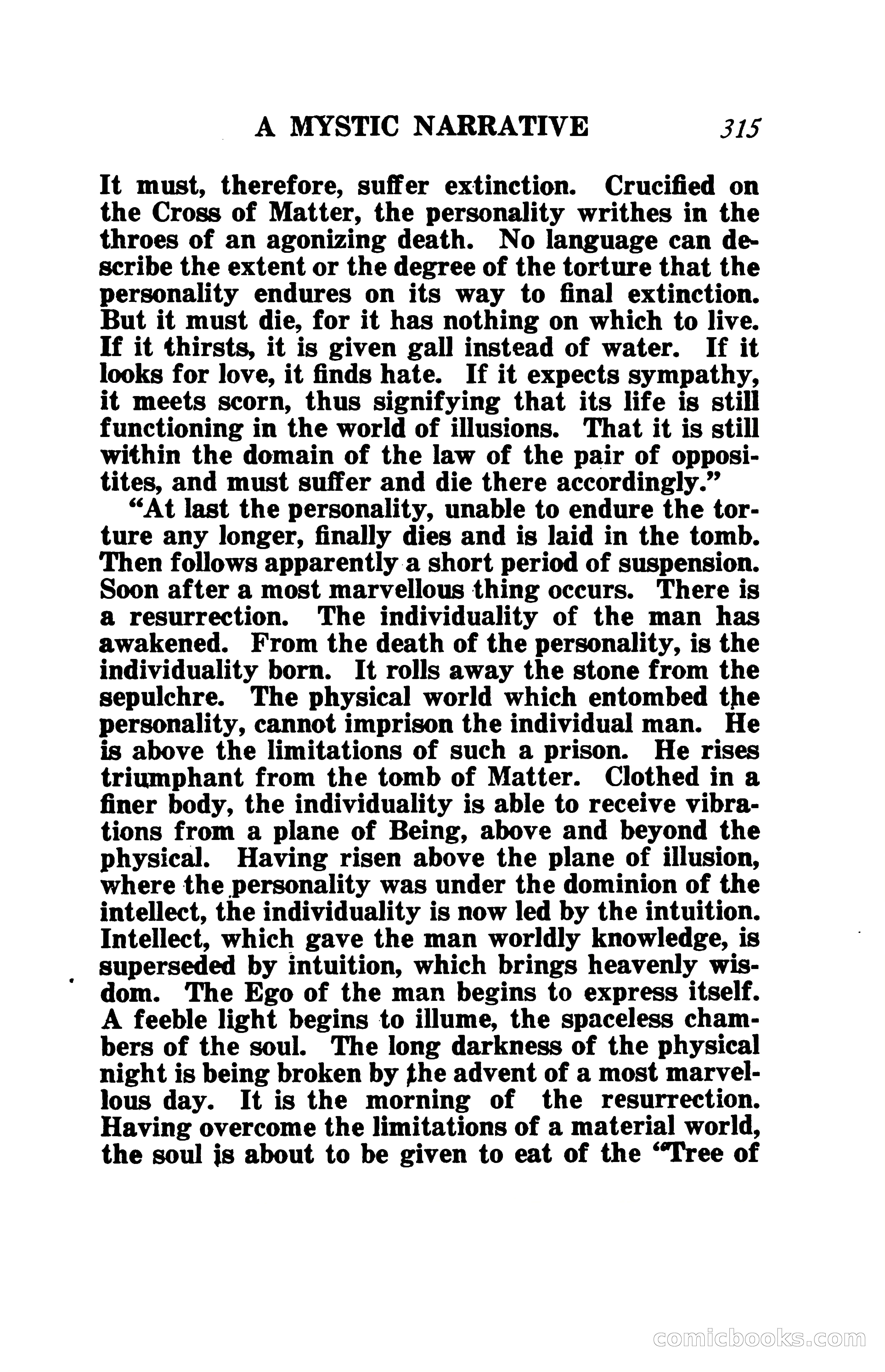 The Shadow of the Astral: A Mystic Narrative — page 322 of 345