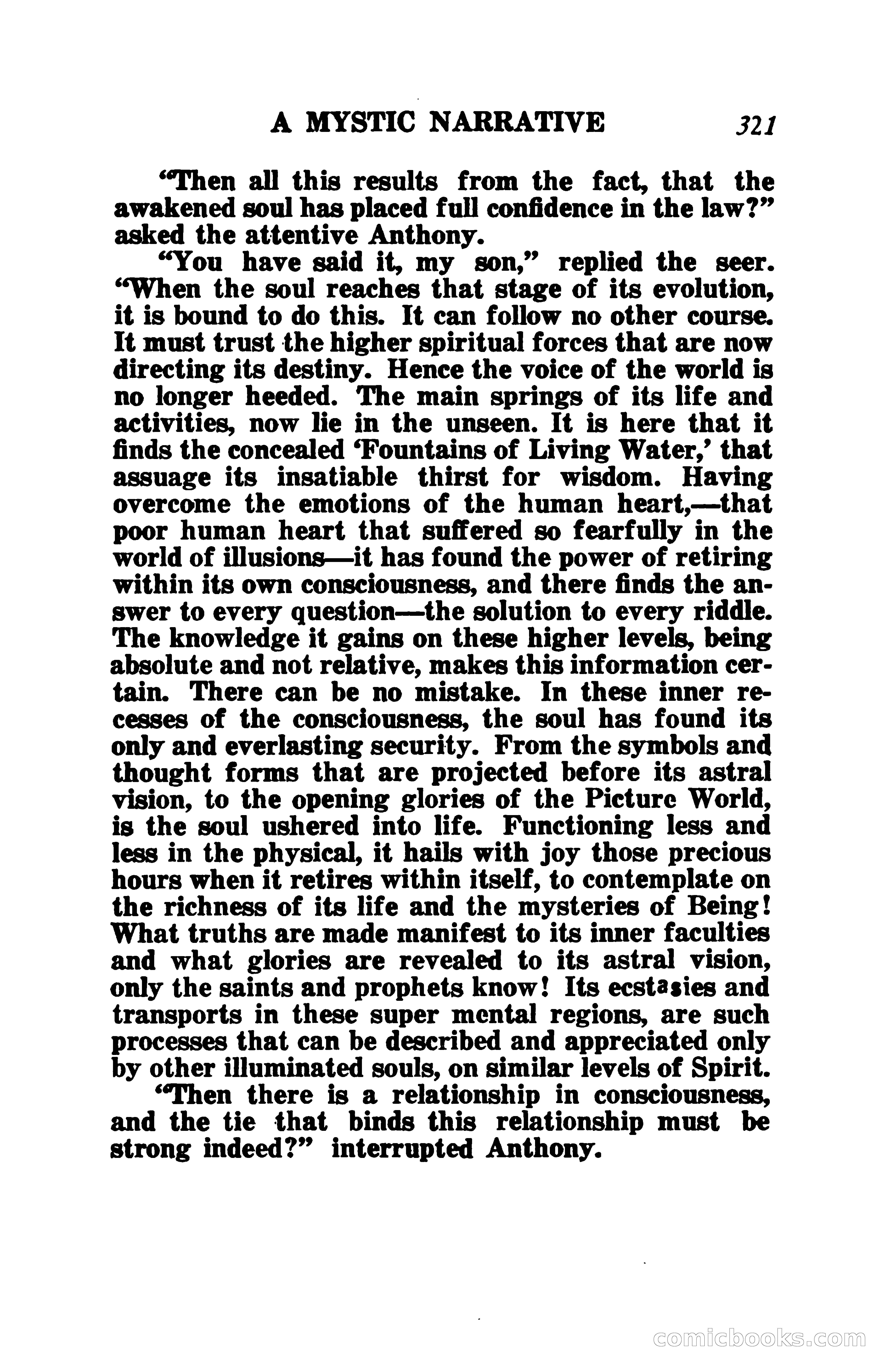 The Shadow of the Astral: A Mystic Narrative — page 328 of 345