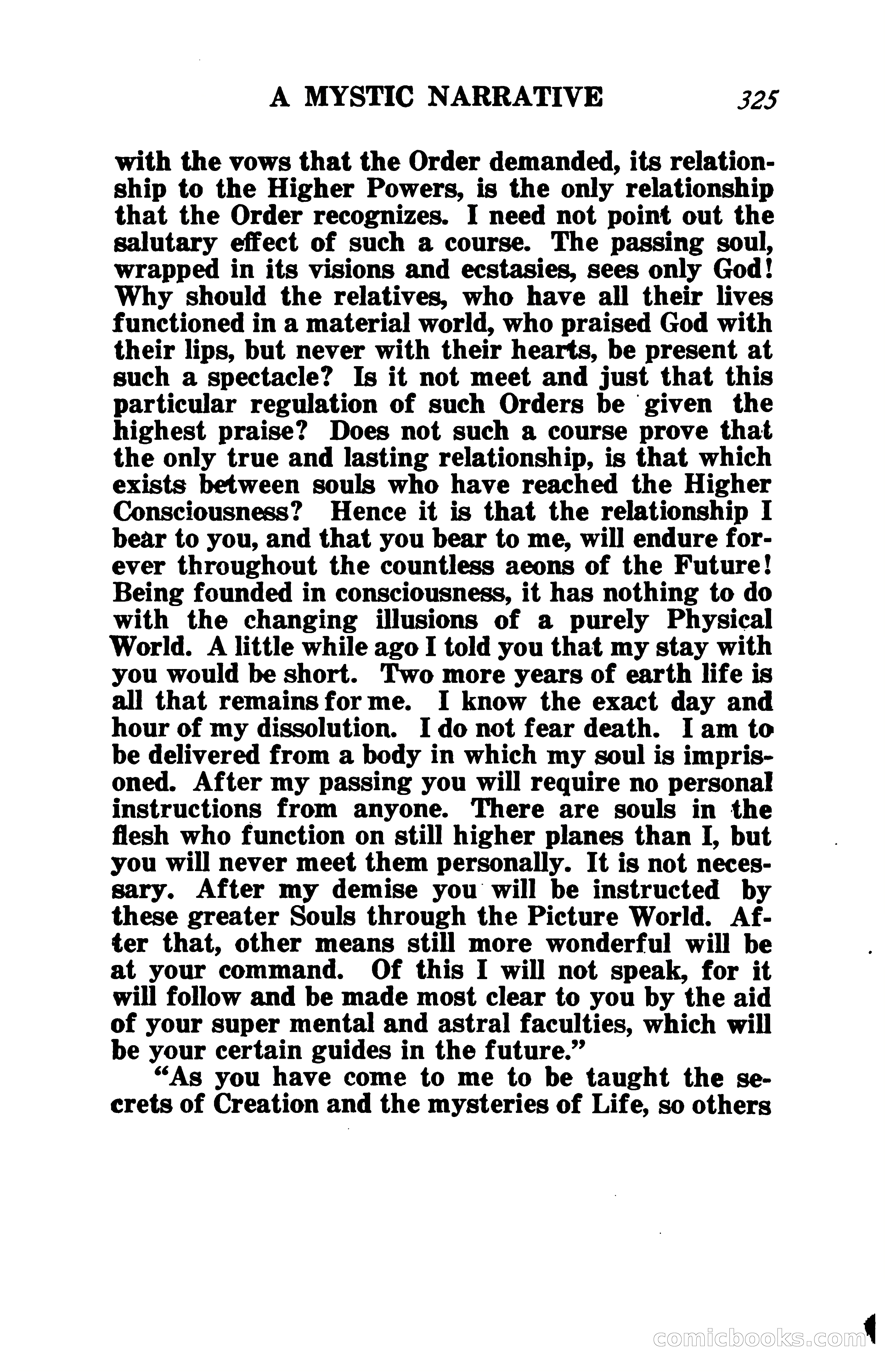 The Shadow of the Astral: A Mystic Narrative — page 332 of 345