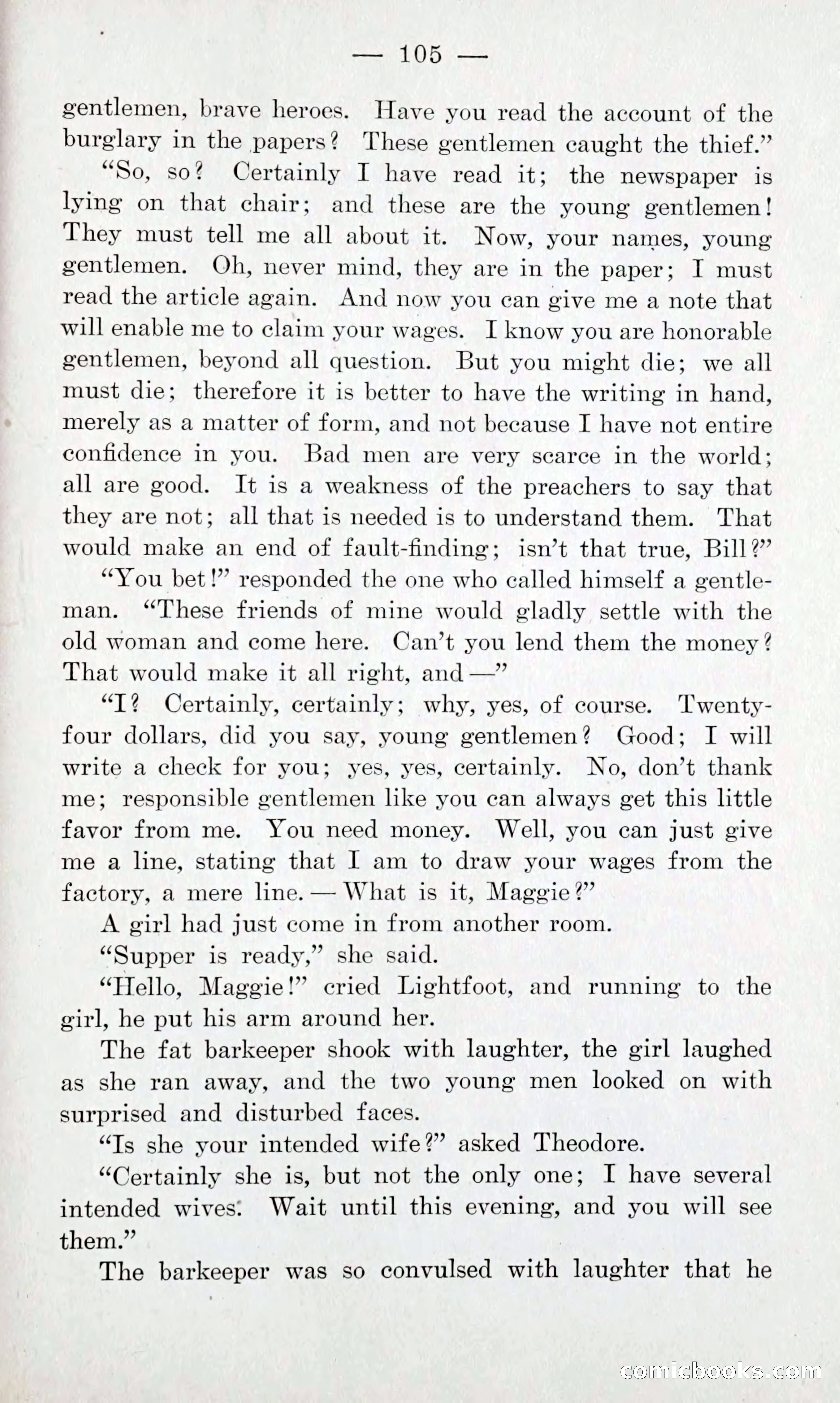 The Shadow of a Crime — page 110 of 138