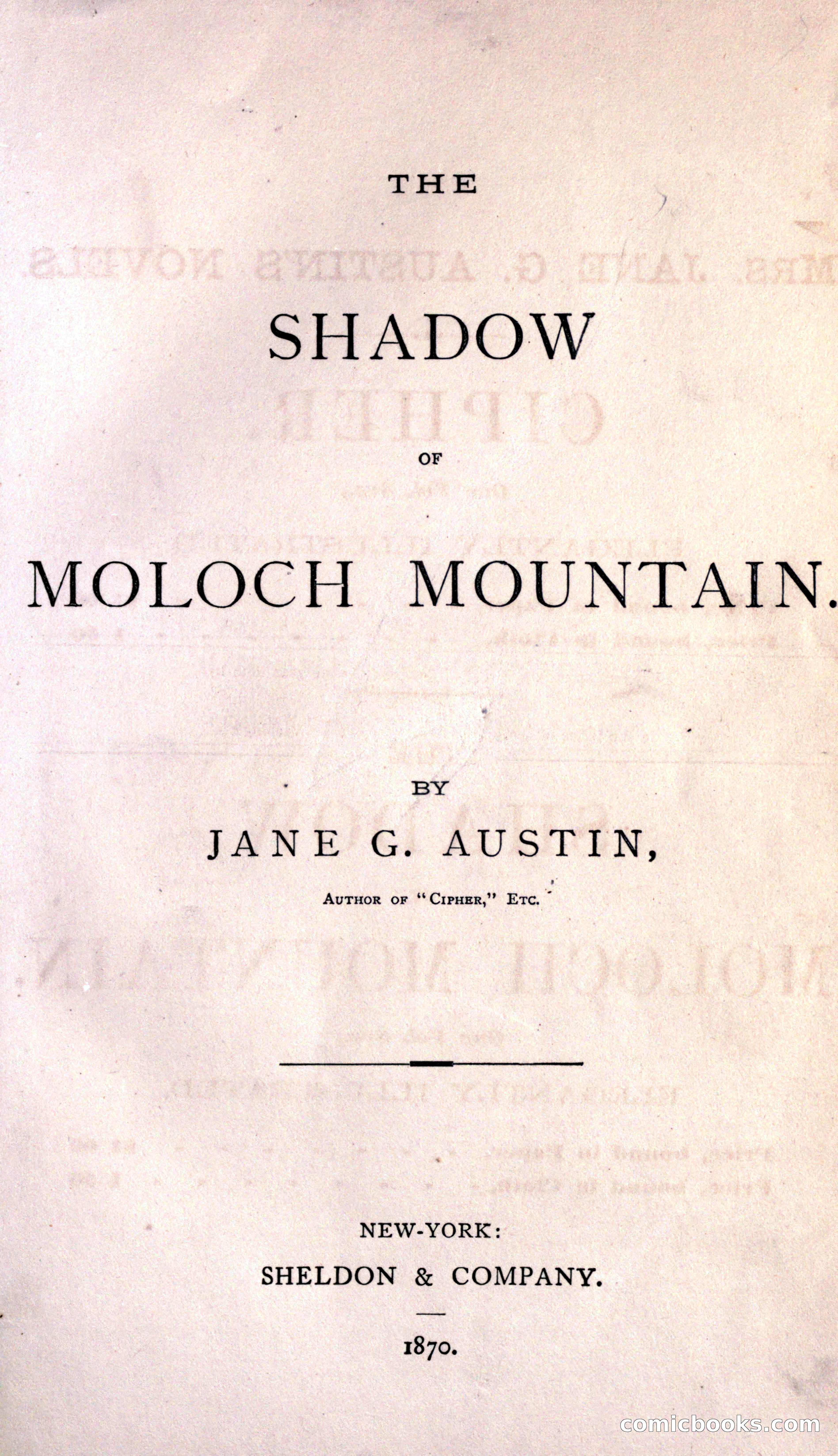 The Shadow of Moloch Mountain — page 7 of 158