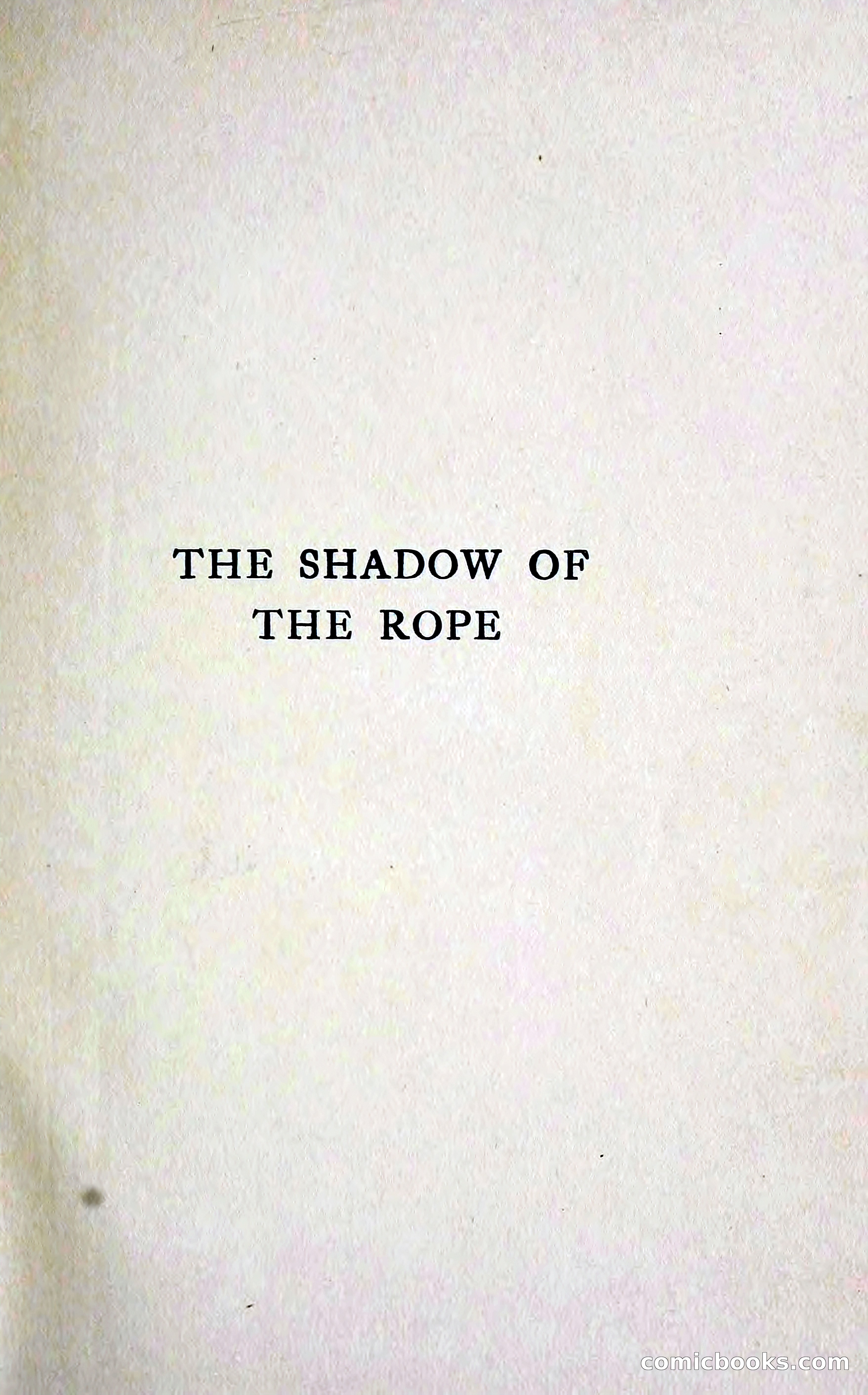 The Shadow of the Rope — page 6 of 400