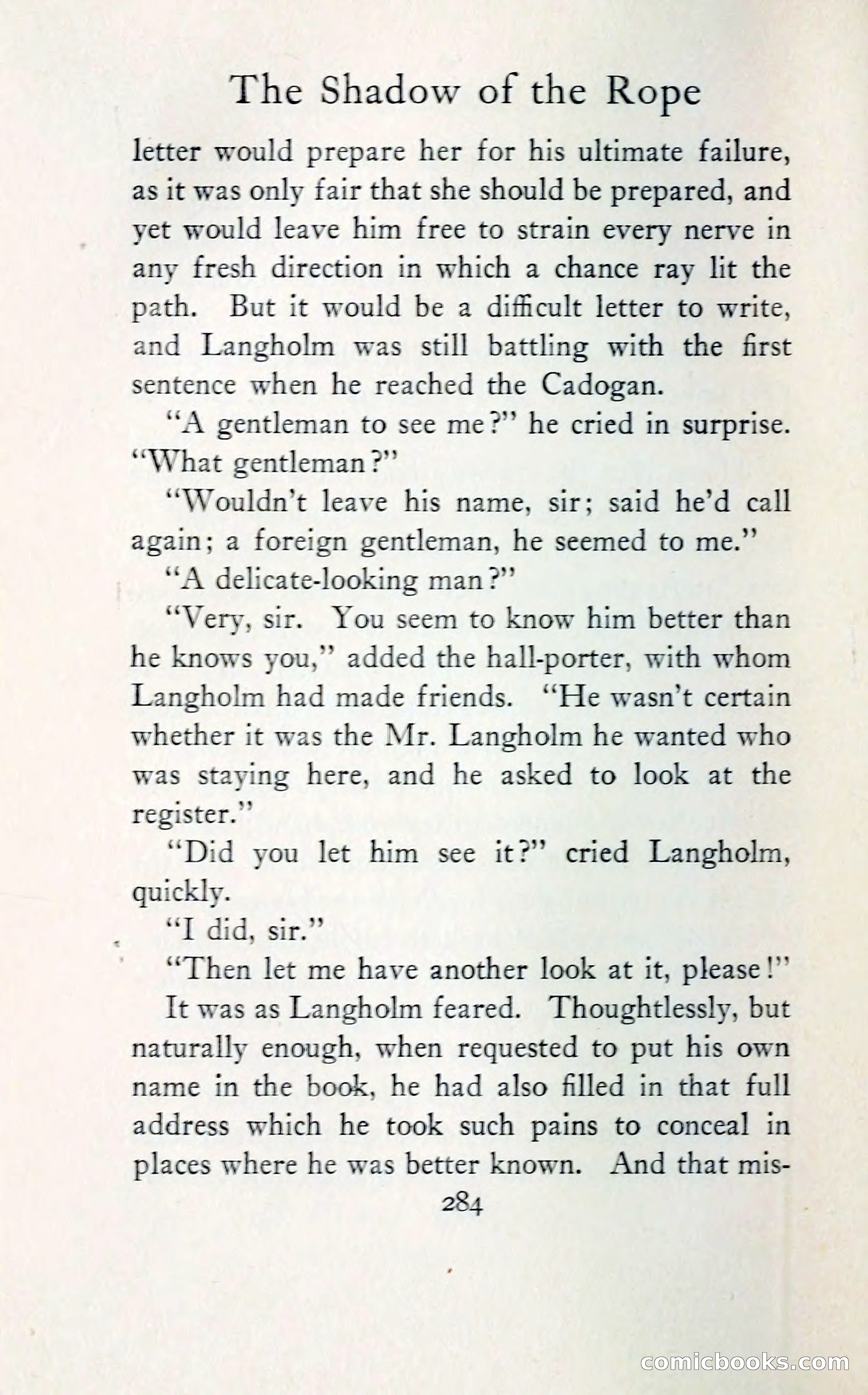 The Shadow of the Rope — page 309 of 400