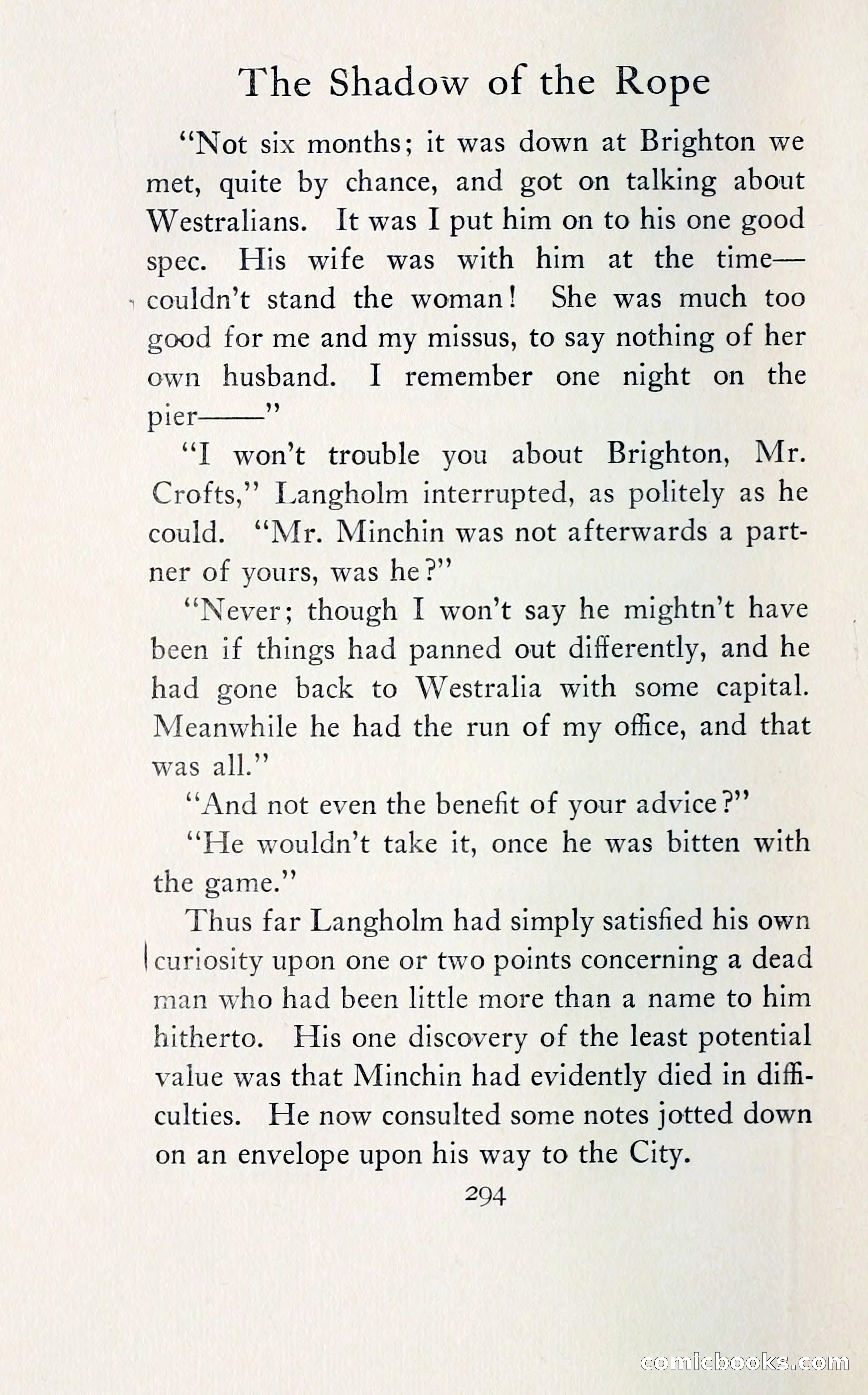 The Shadow of the Rope — page 319 of 400