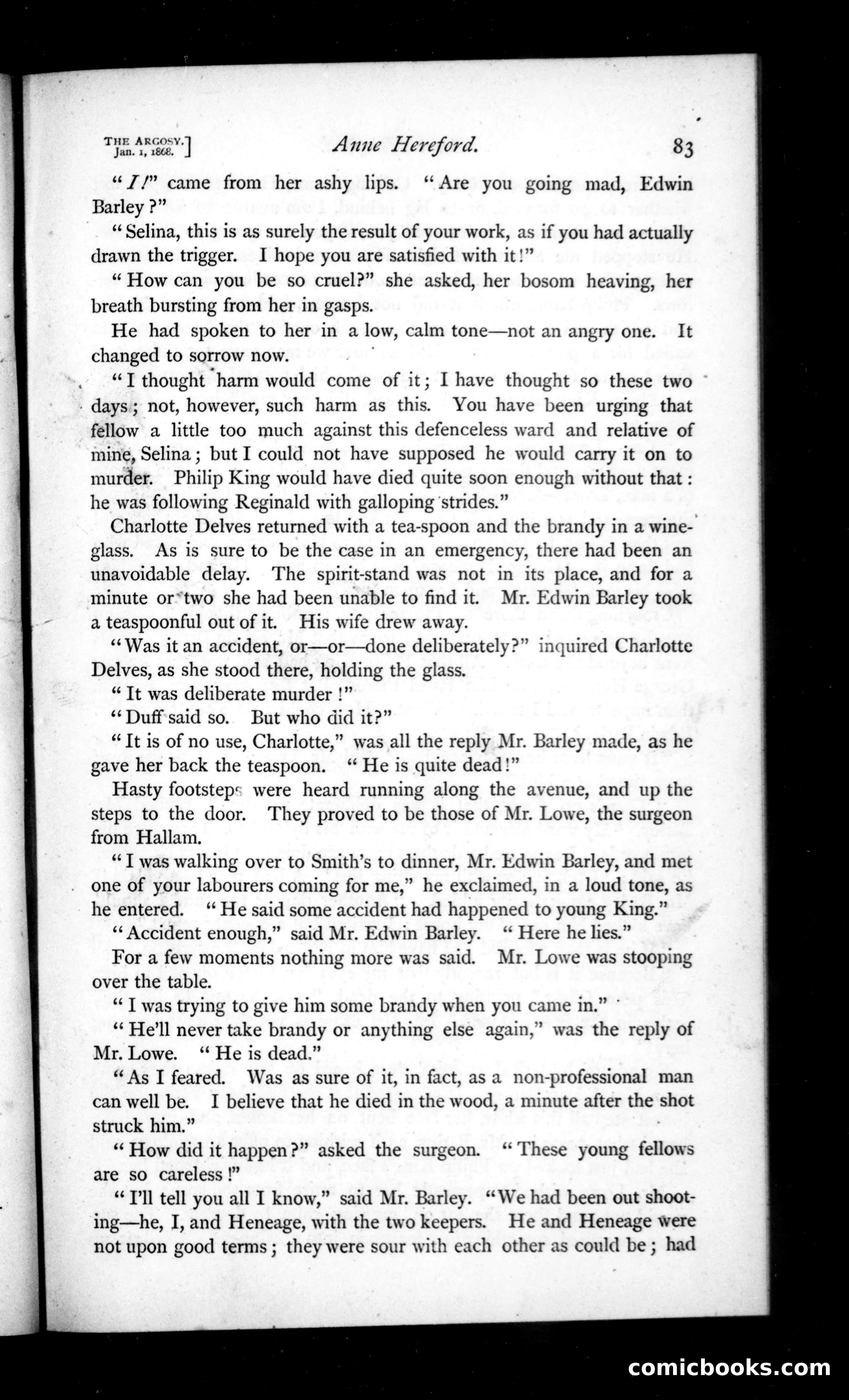 The Argosy, Vol. 5 — page 3 of 82