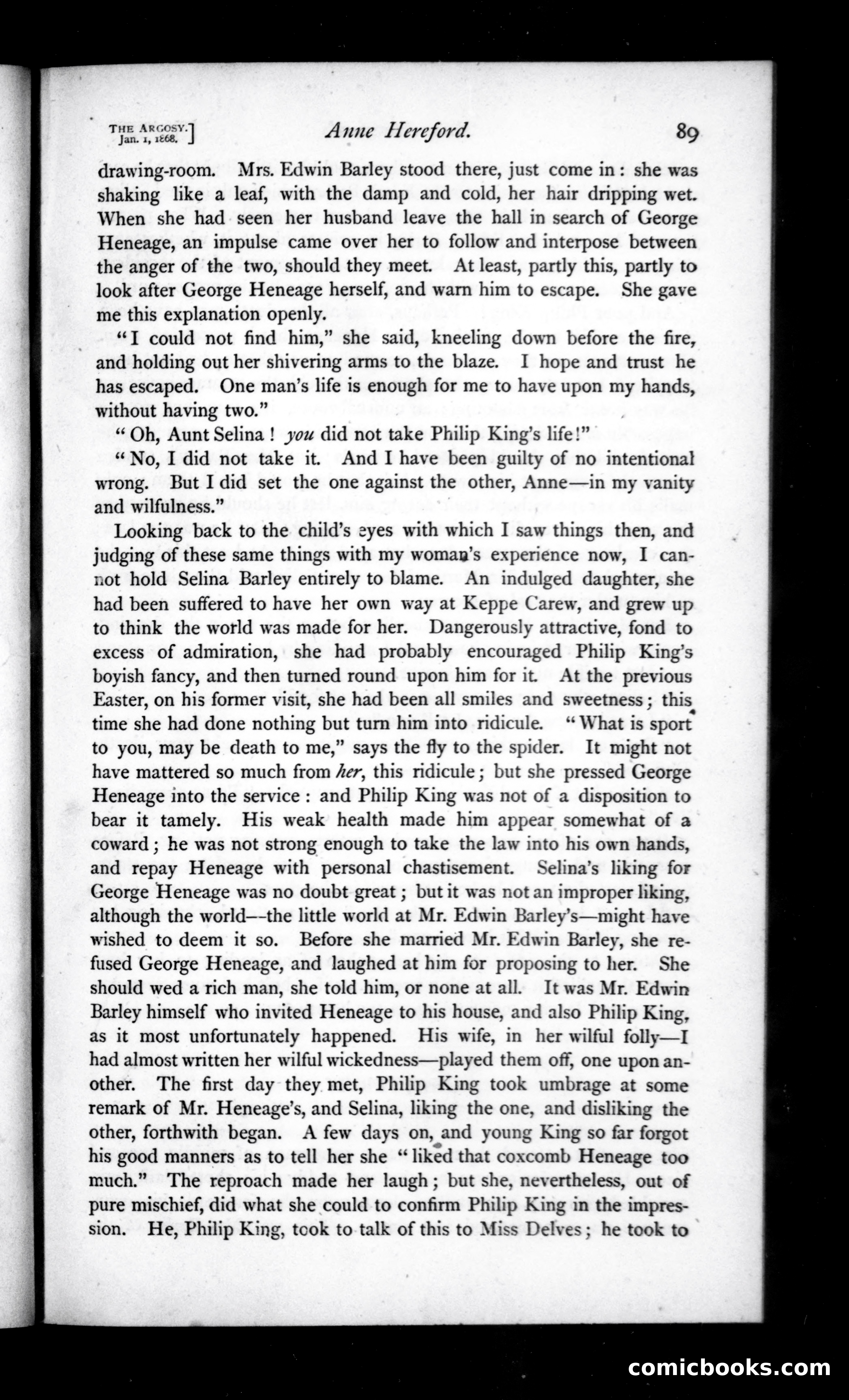 The Argosy, Vol. 5 — page 9 of 82