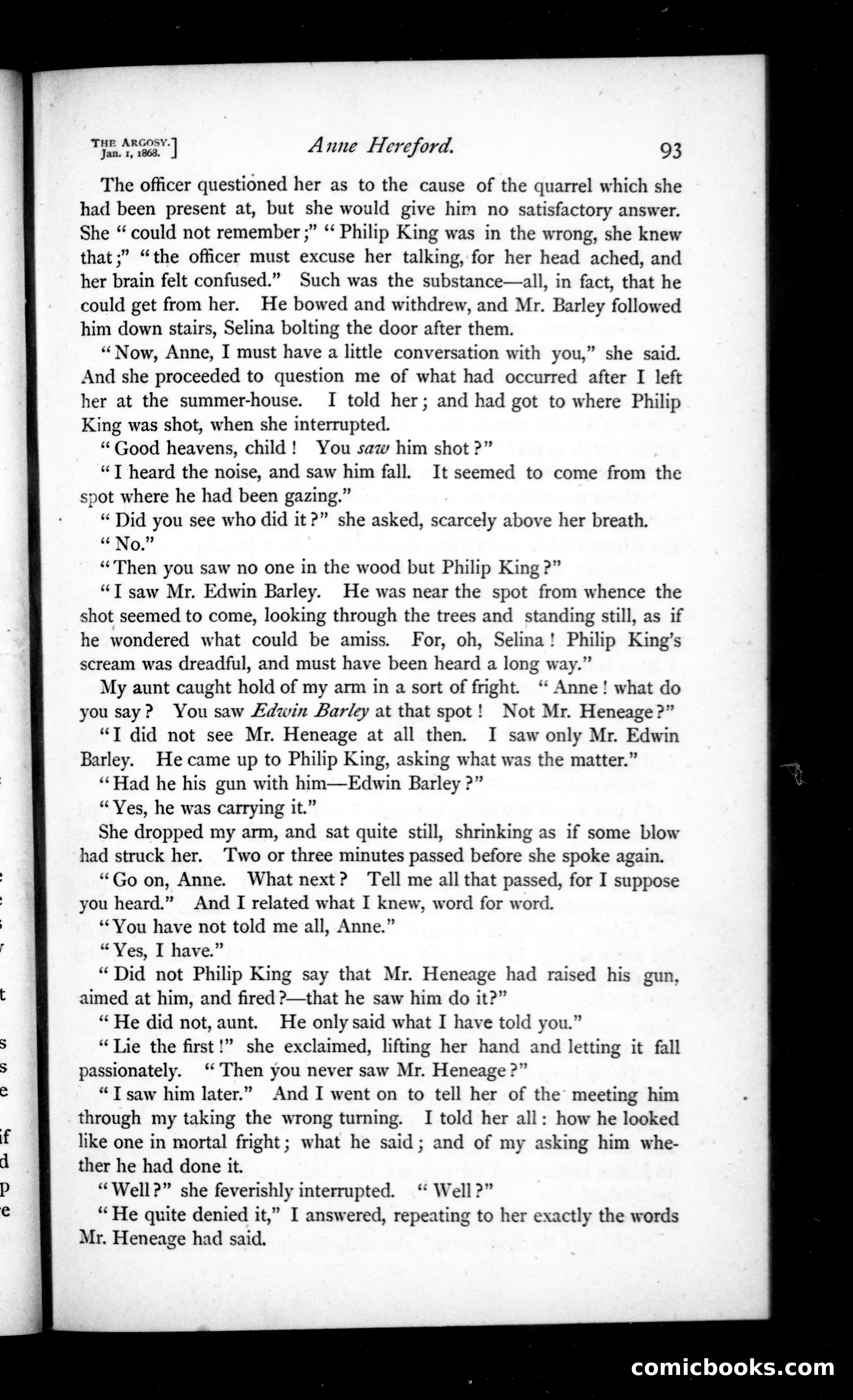 The Argosy, Vol. 5 — page 13 of 82