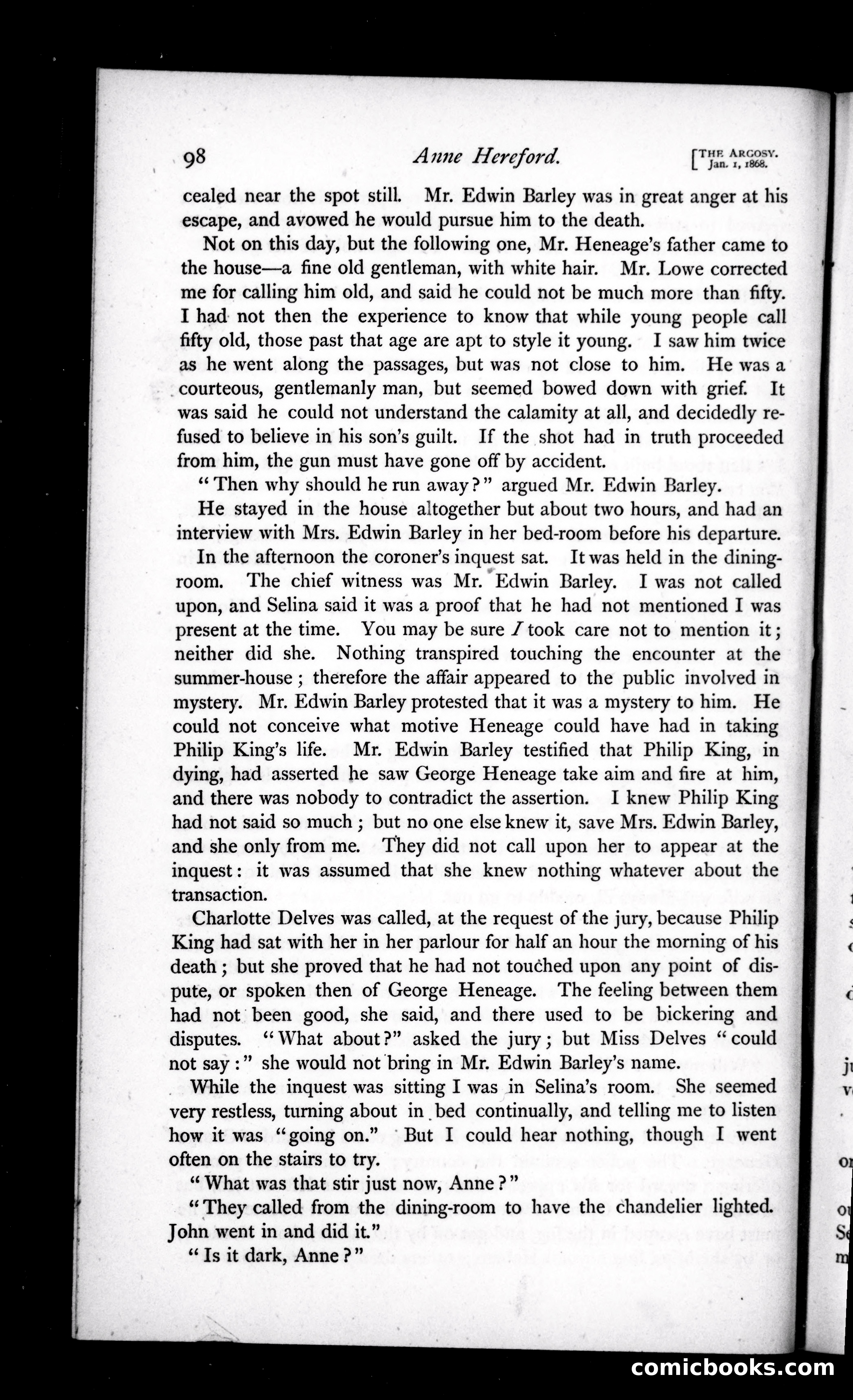 The Argosy, Vol. 5 — page 18 of 82